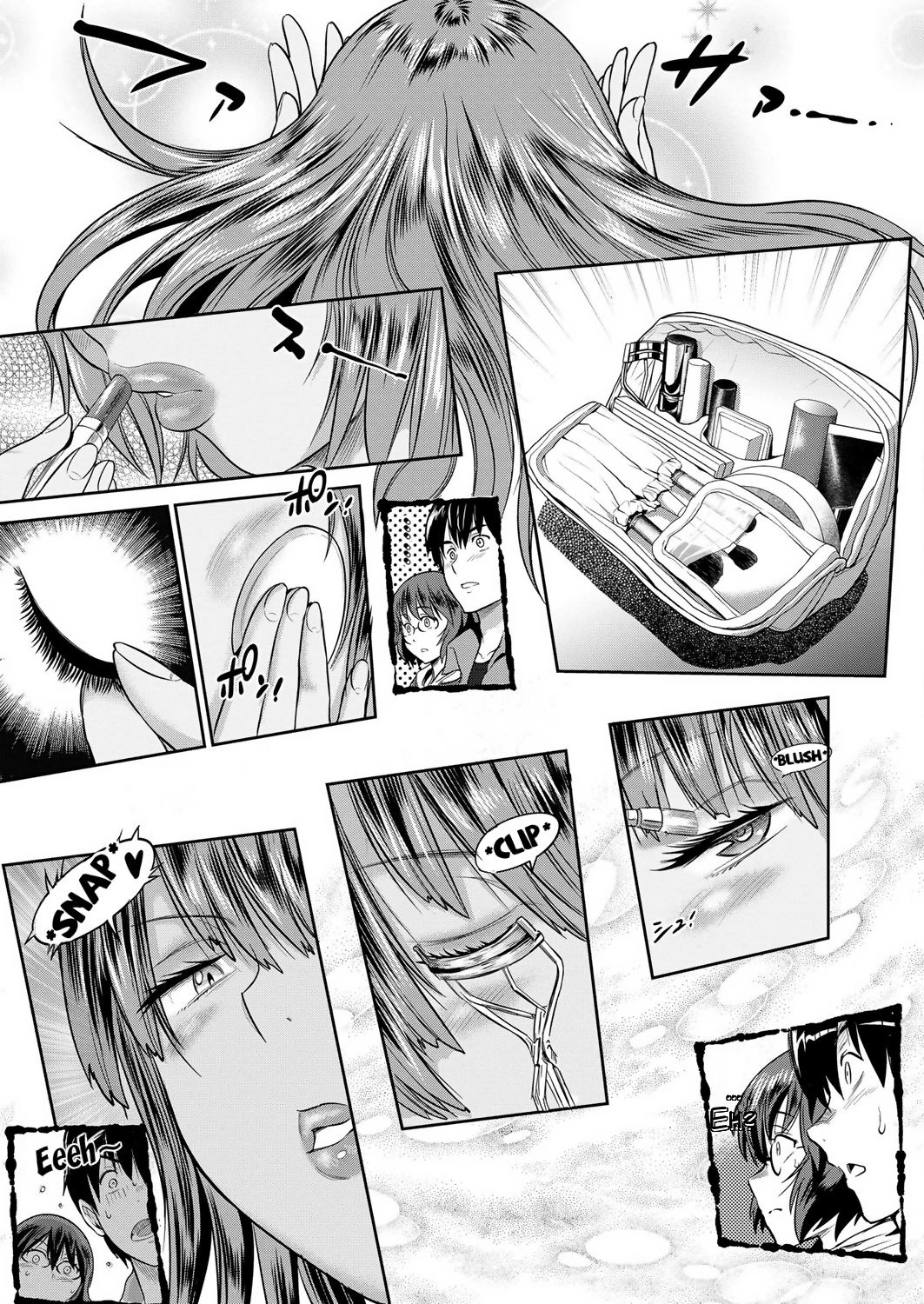 Joshi Luck! ~2 Years Later~ Ch. 7-8.5 page 9