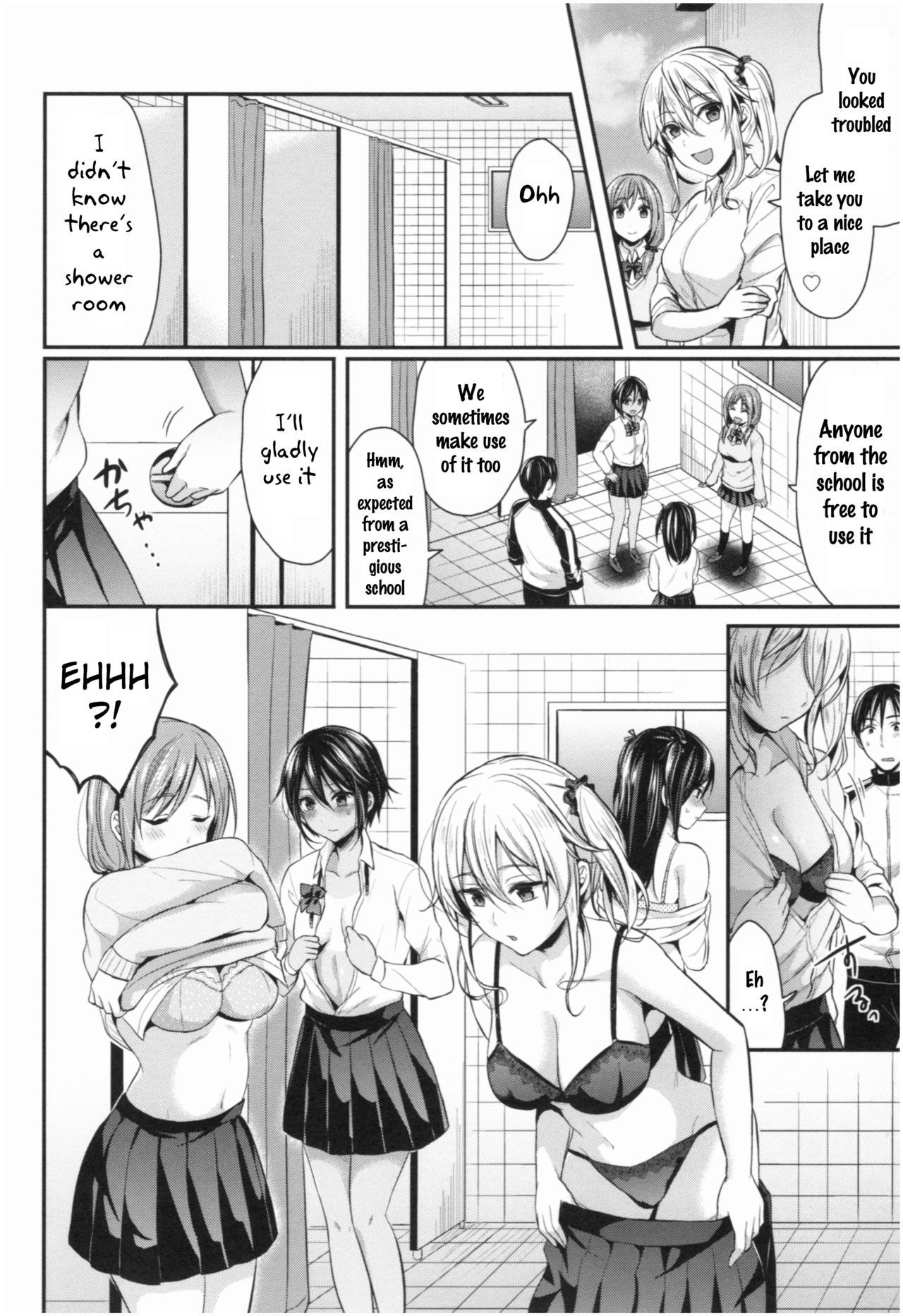Joshi Rikujoubu Harem Training page 135