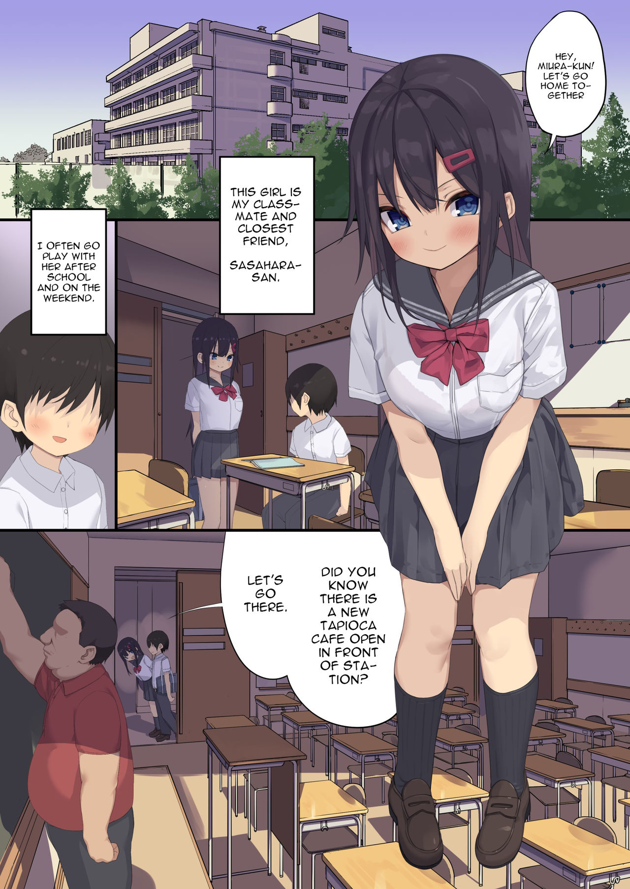 Joshi 〇〇sei wa dansei kyoushi ni NTR reru page 2