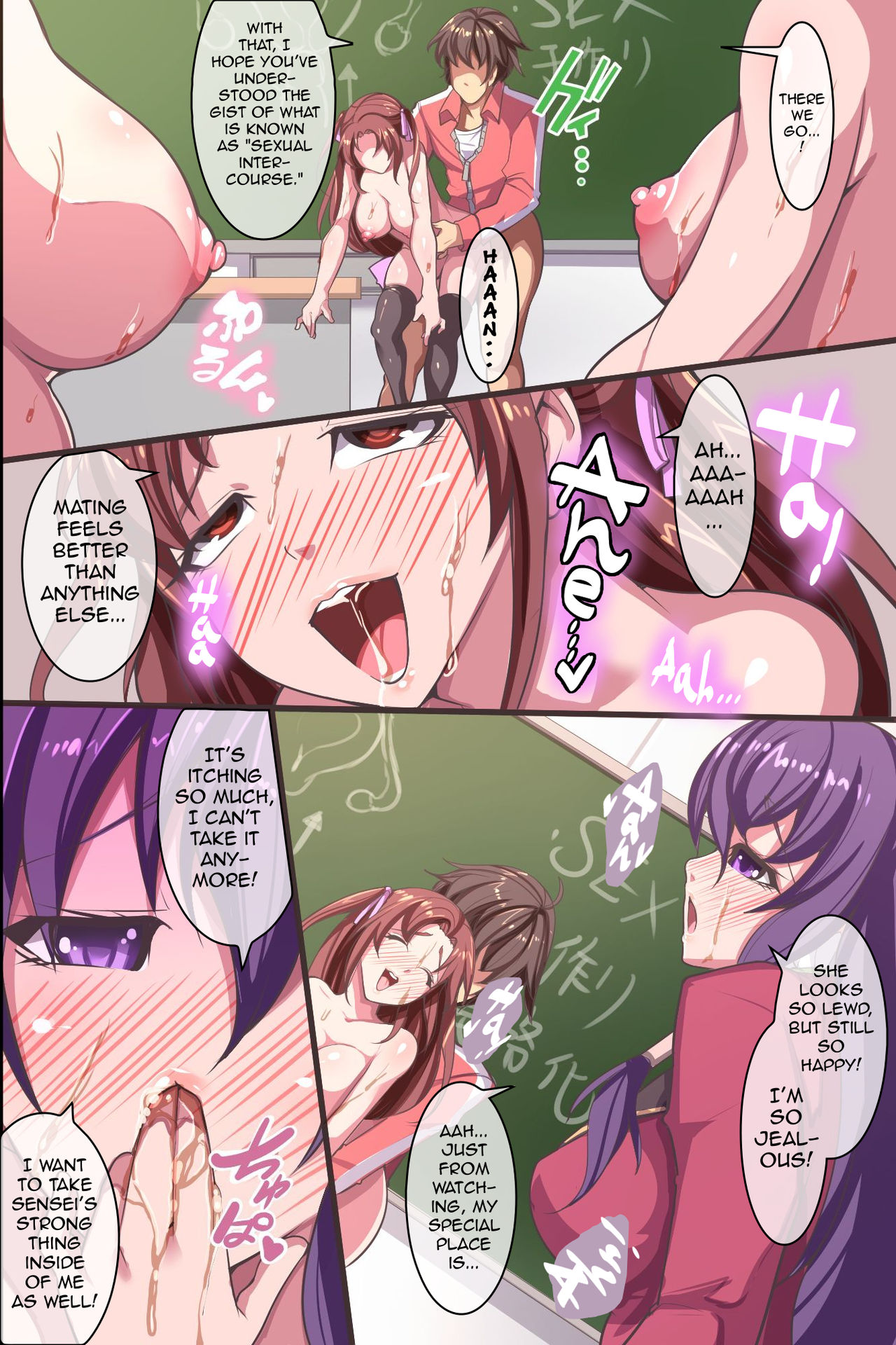 Joshi Seito o Suki Houdai ni Hame Botebara ni Shite OK na Sekai page 28