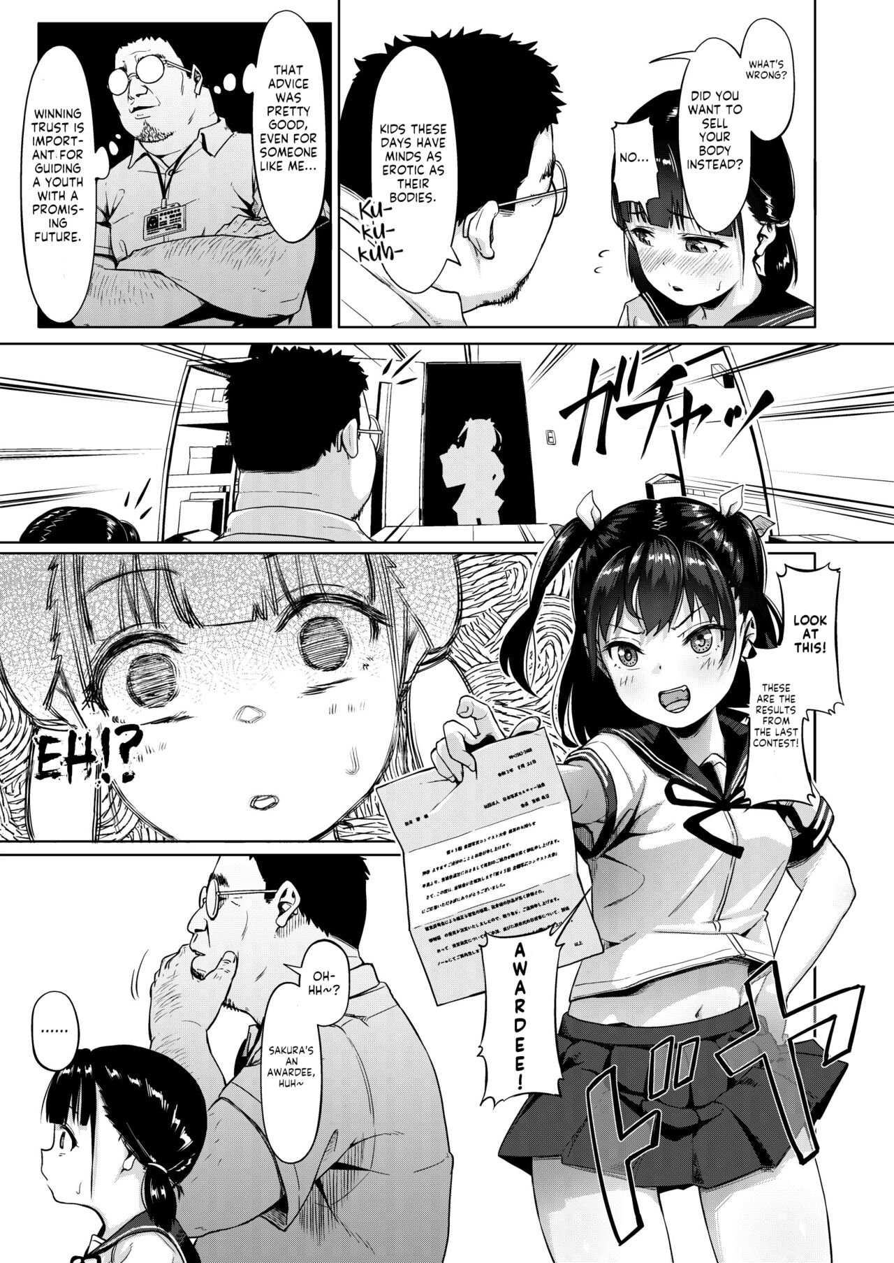 Joshi Shashin-bu to Oji-san Shidouin ~Kuimono ni Sareta Akogare~ page 11
