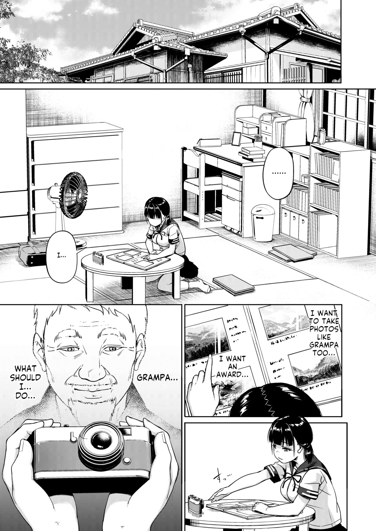 Joshi Shashin-bu to Oji-san Shidouin ~Kuimono ni Sareta Akogare~ page 13