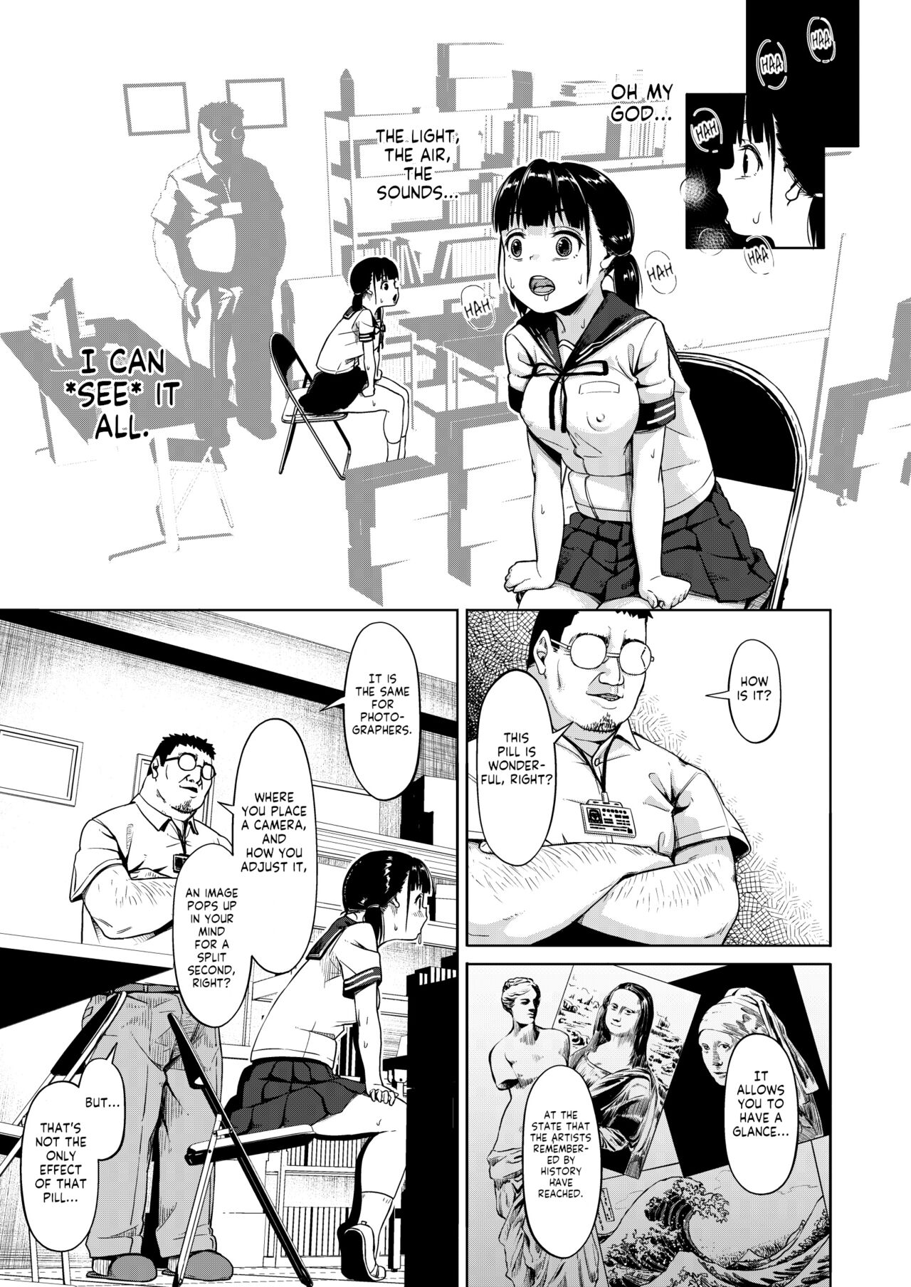 Joshi Shashin-bu to Oji-san Shidouin ~Kuimono ni Sareta Akogare~ page 17