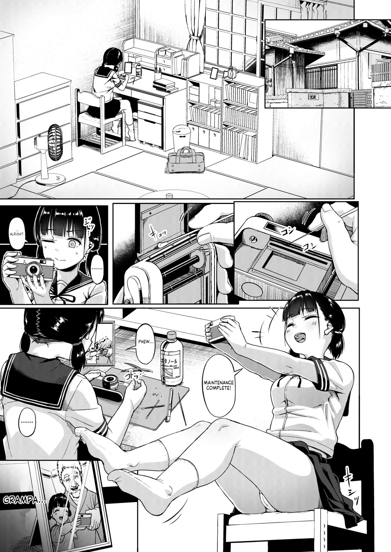 Joshi Shashin-bu to Oji-san Shidouin ~Kuimono ni Sareta Akogare~ page 7