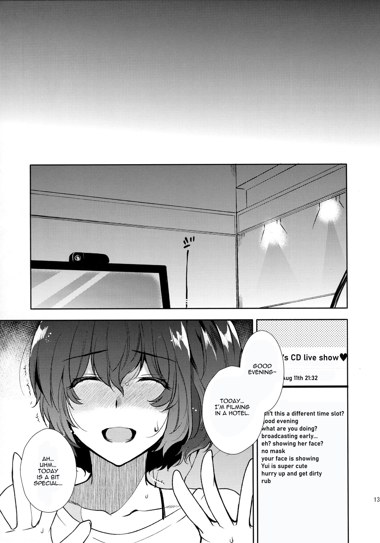 Josou Haishinsha Ryoujoku ~Shojo Soushitsu Nama Haishin~ page 12
