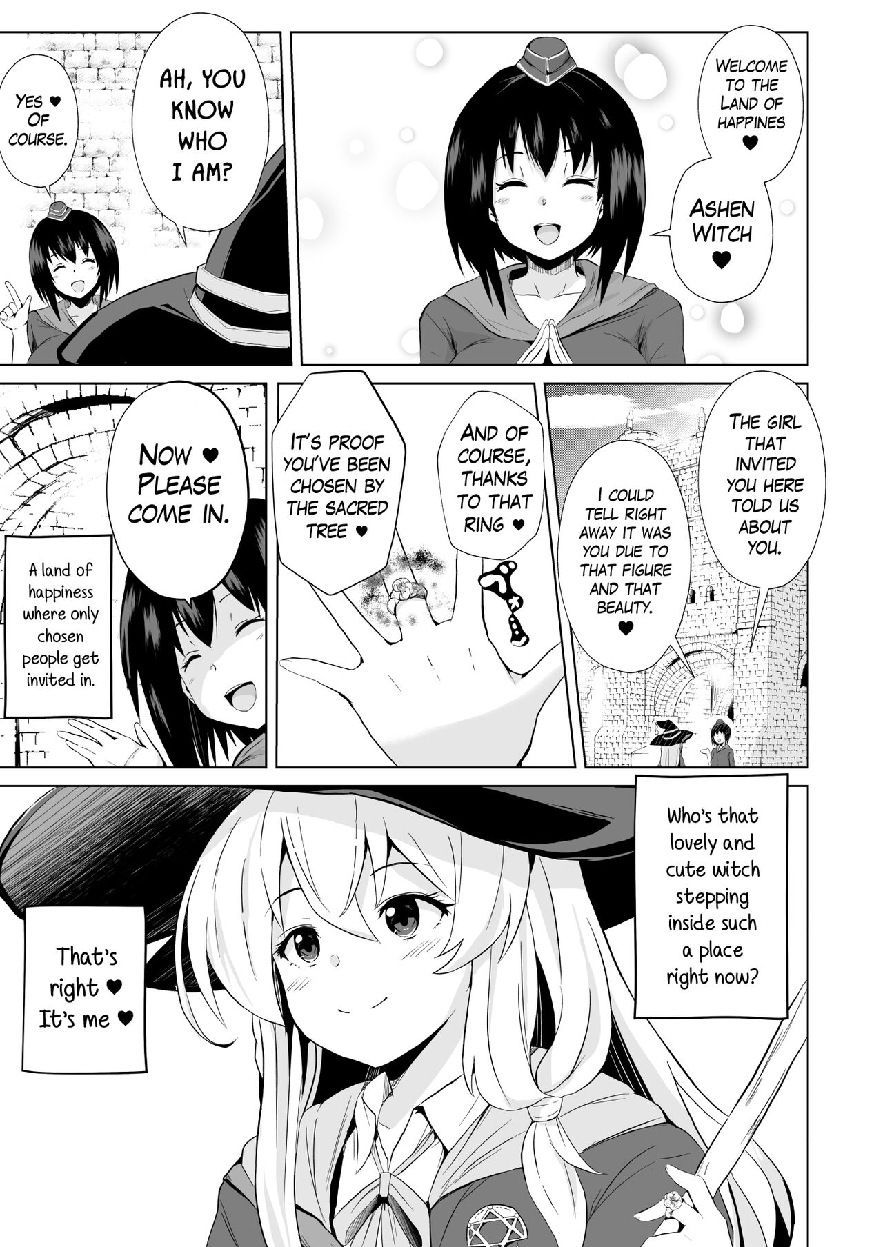 Joushiki Kaihen!! Yarimakuri! Ero Ikoku de Pakopako Sex Daisuki no Dosukebe Hentai Majo ni Natte shimatta no wa Daredeshou? Sou Watashi desu page 2