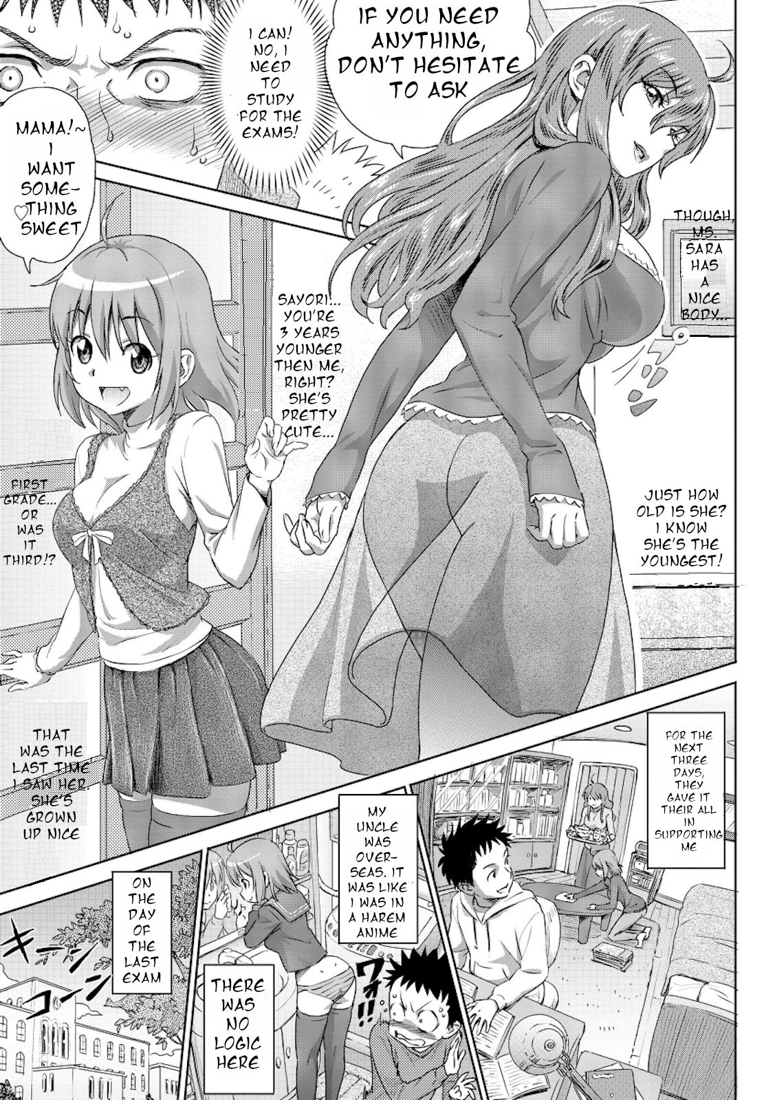 Jukensei no Oyakodon! page 3