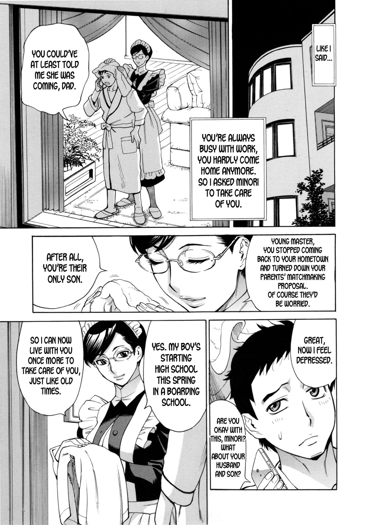 Jukujo Maid-san no Gohoushi H page 3