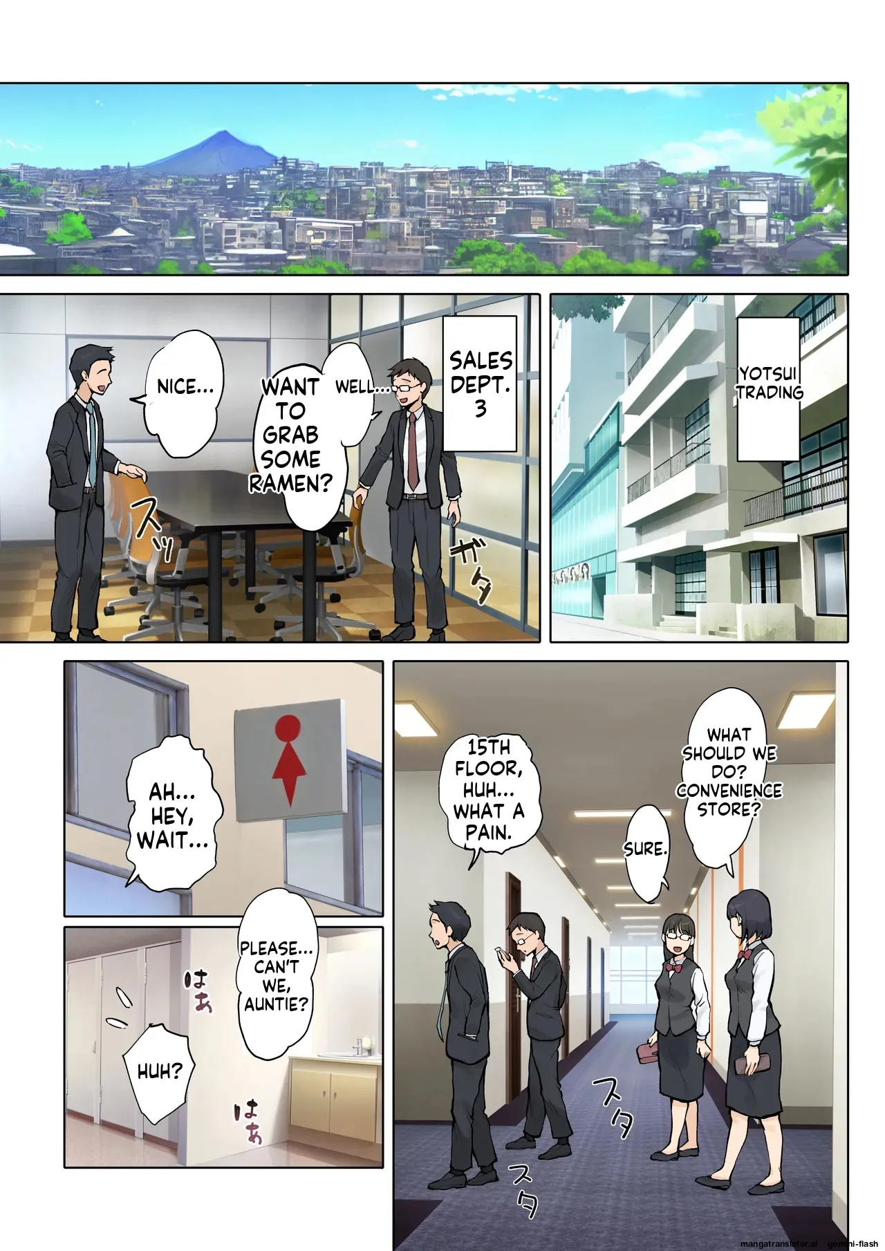 Jukujo no Oba-san ni Kawaii o Renko Shichau Yabai Oikko no Hanashi 2 page 2