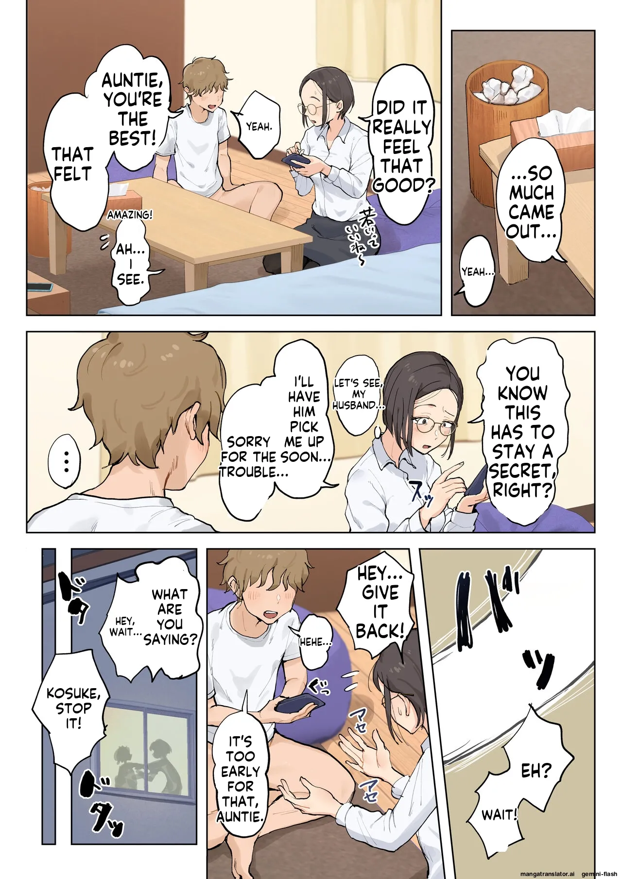 Jukujo no Oba-san ni Kawaii o Renko Shichau Yabai Oikko no Hanashi page 107
