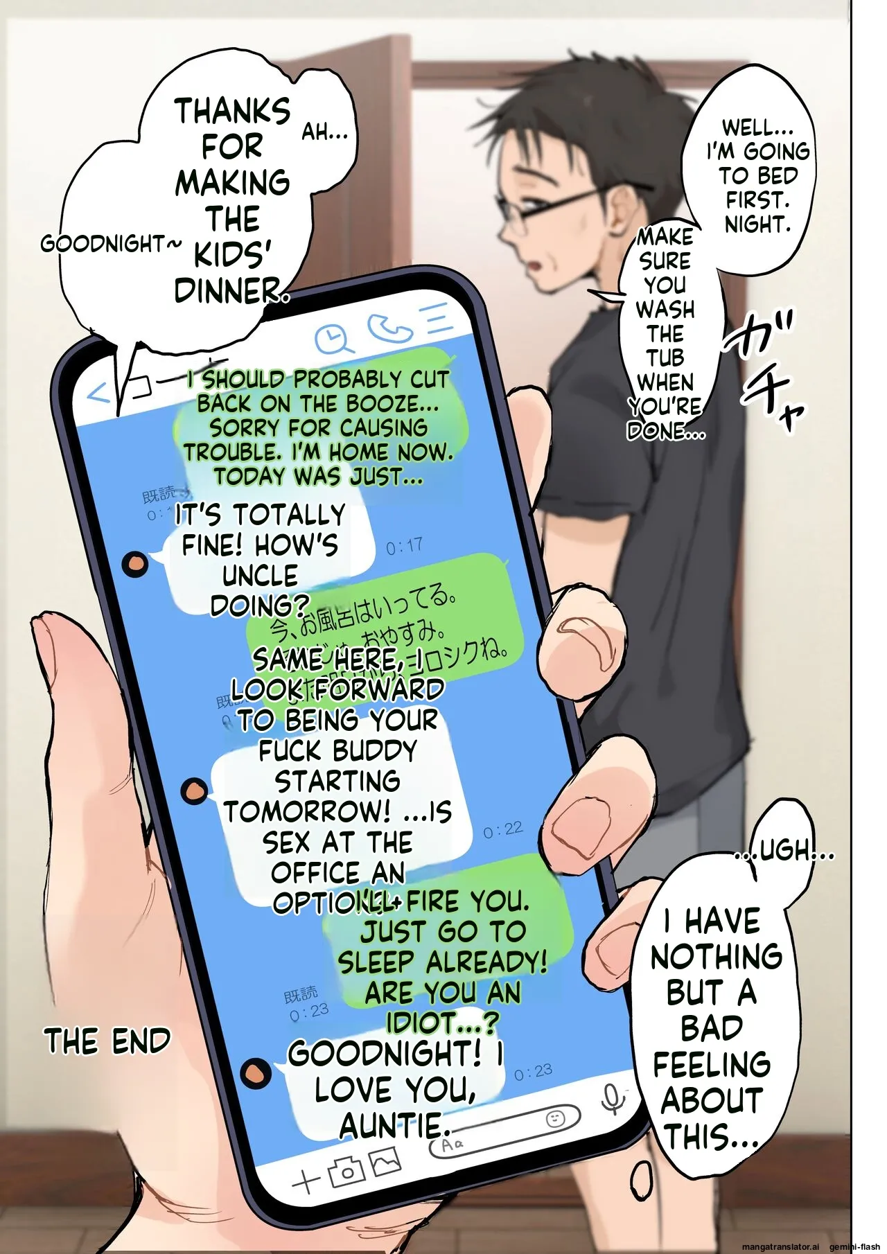 Jukujo no Oba-san ni Kawaii o Renko Shichau Yabai Oikko no Hanashi page 185
