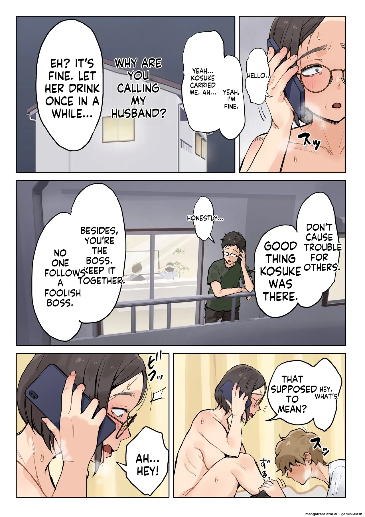Jukujo no Oba-san ni Kawaii o Renko Shichau Yabai Oikko no Hanashi page 39