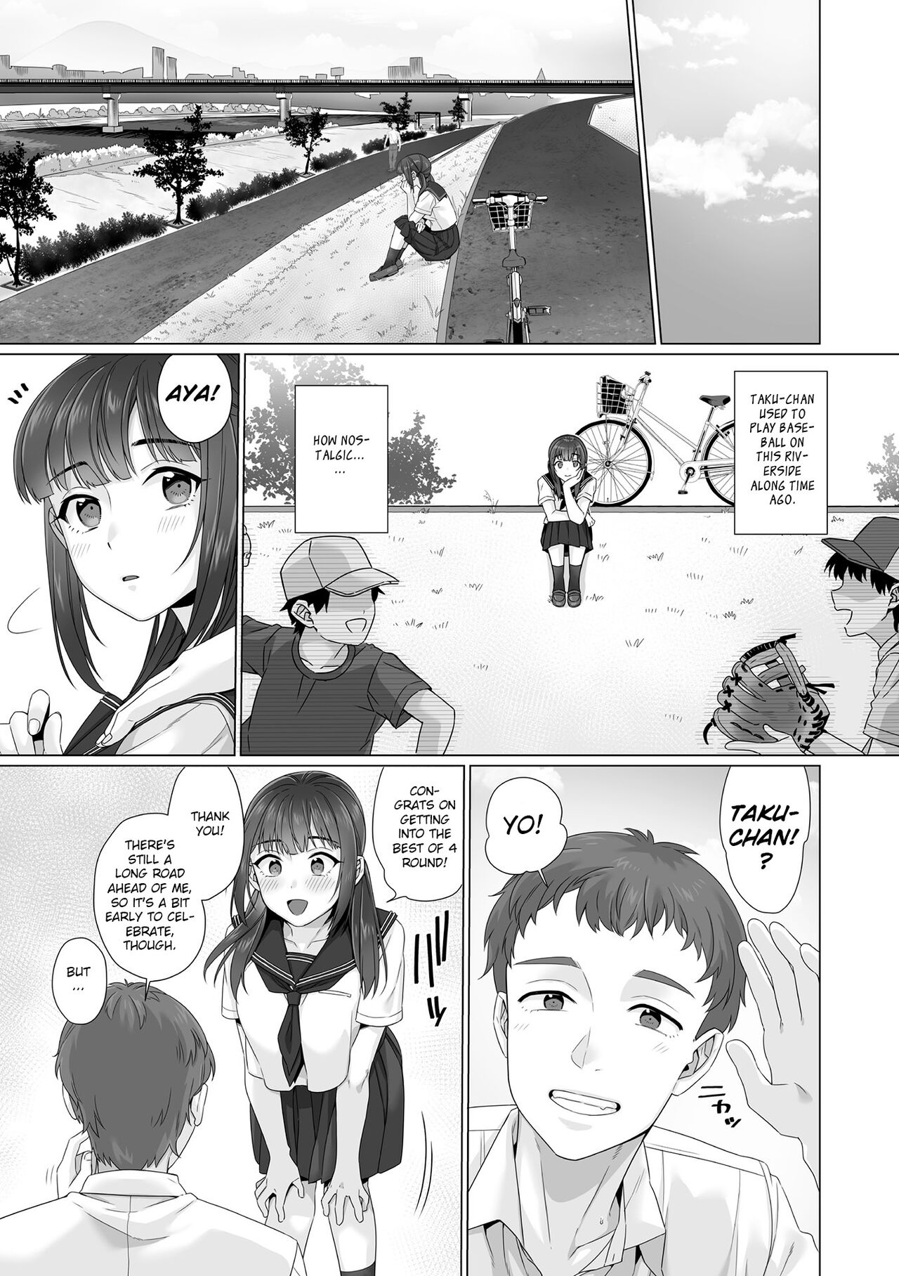 Junboku Joshikousei wa Oyaji Iro ni Somerarete Comic Ban page 114
