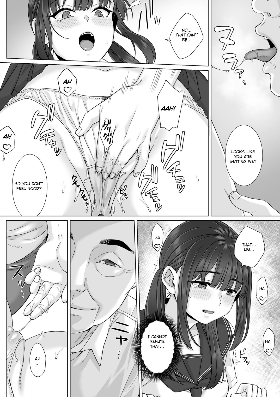 Junboku Joshikousei wa Oyaji Iro ni Somerarete Comic Ban page 90