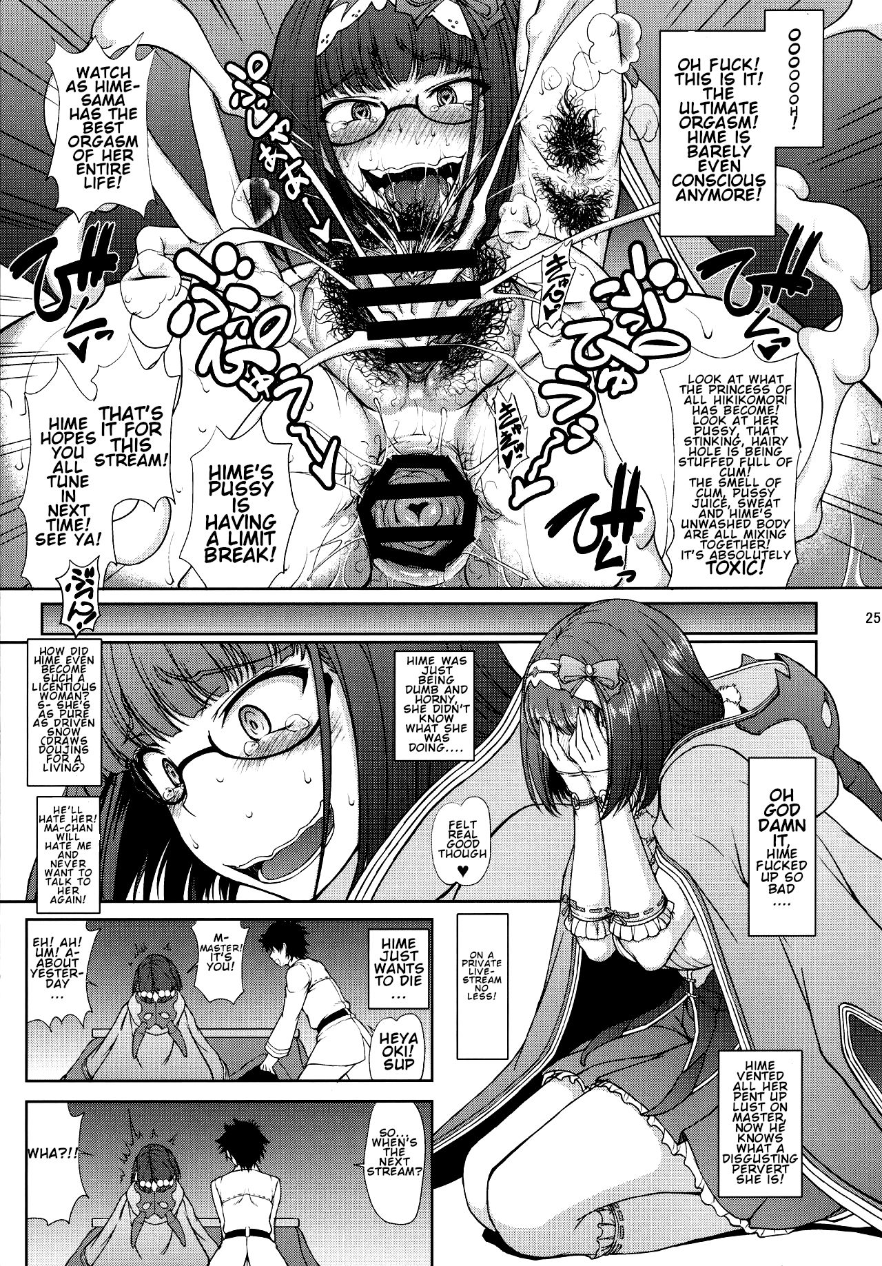Junjou Hetare na Dosukebe Hime no Hatsujou Haishin page 24