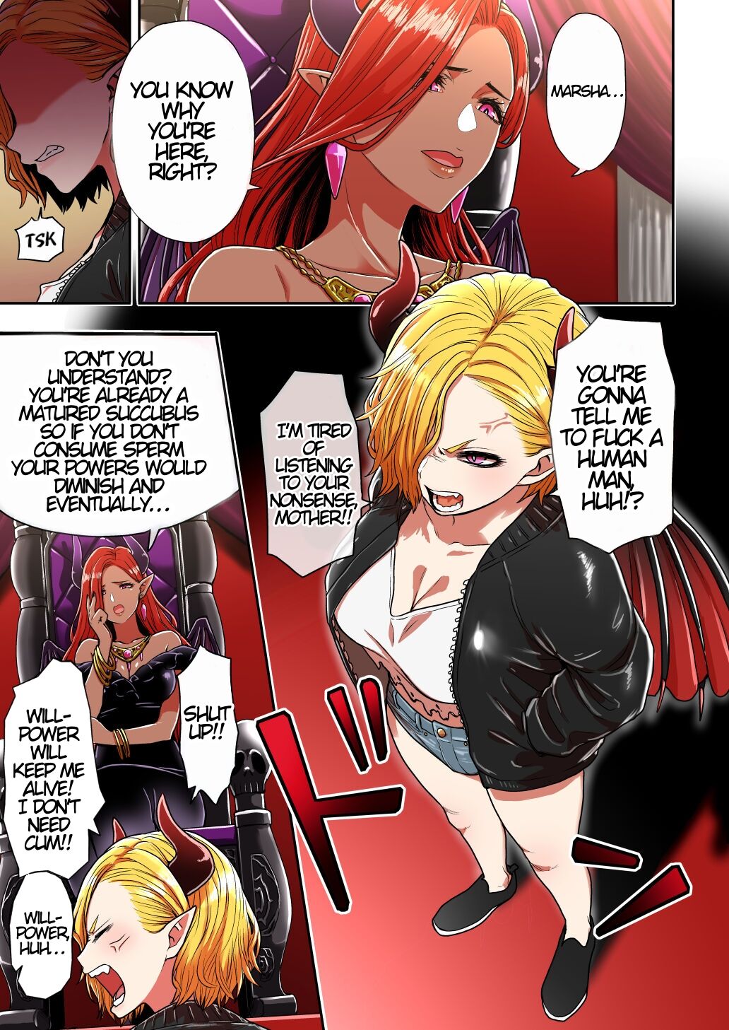 Junjou Yankee Succubus Marsha-chan ~Ningen-kai de Succubus Kenshuu~ page 2
