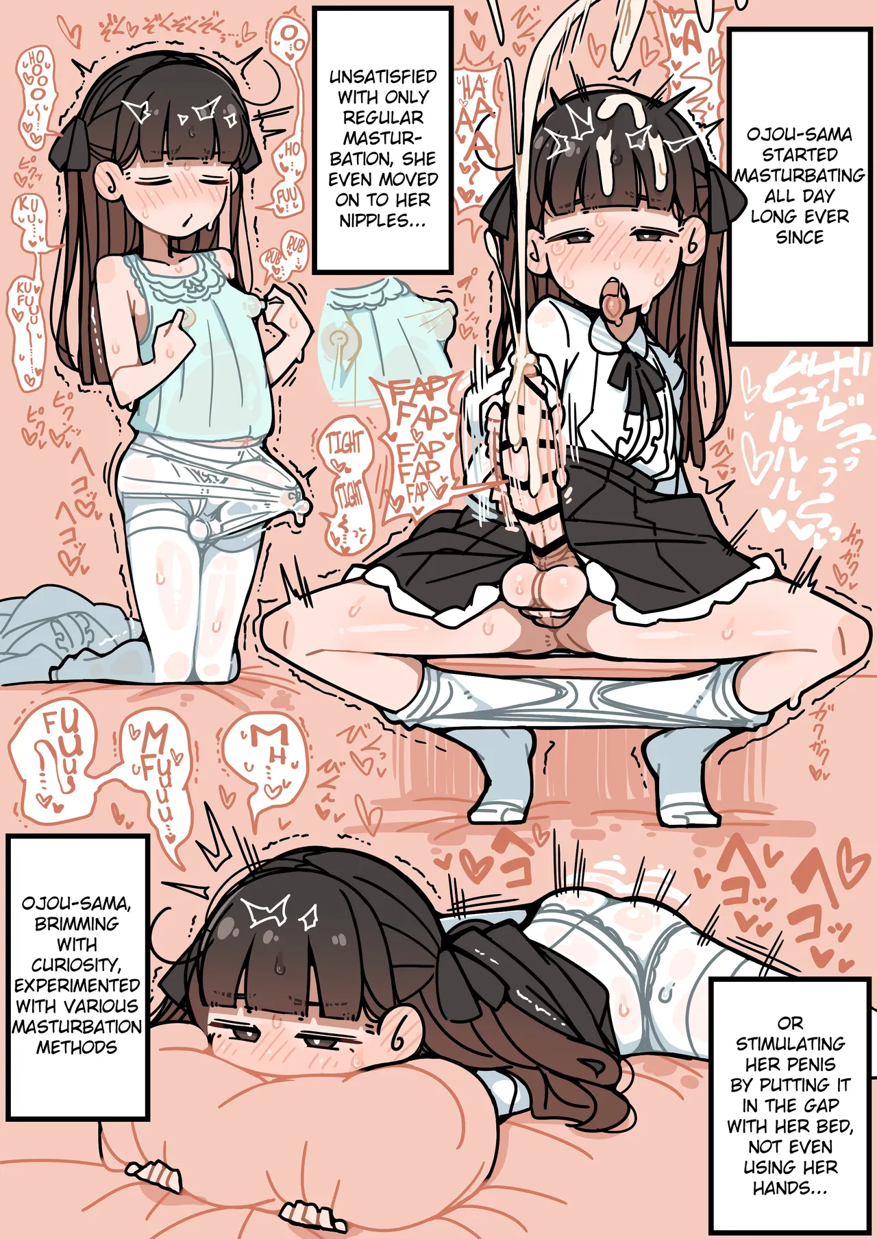 Junsui Junboku Futanari Ojou-sama Seitsuu page 12