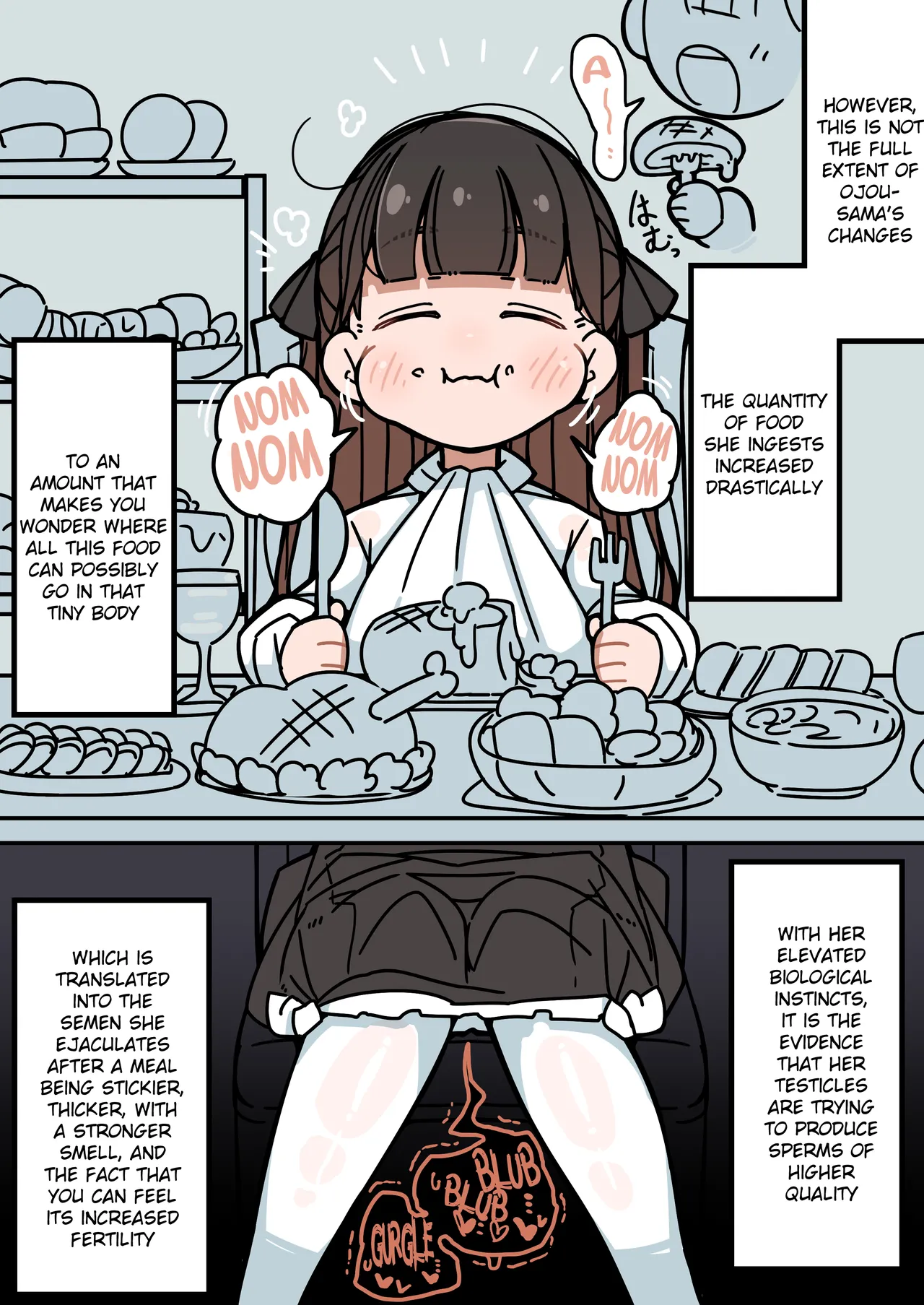 Junsui Junboku Futanari Ojou-sama Seitsuu page 17