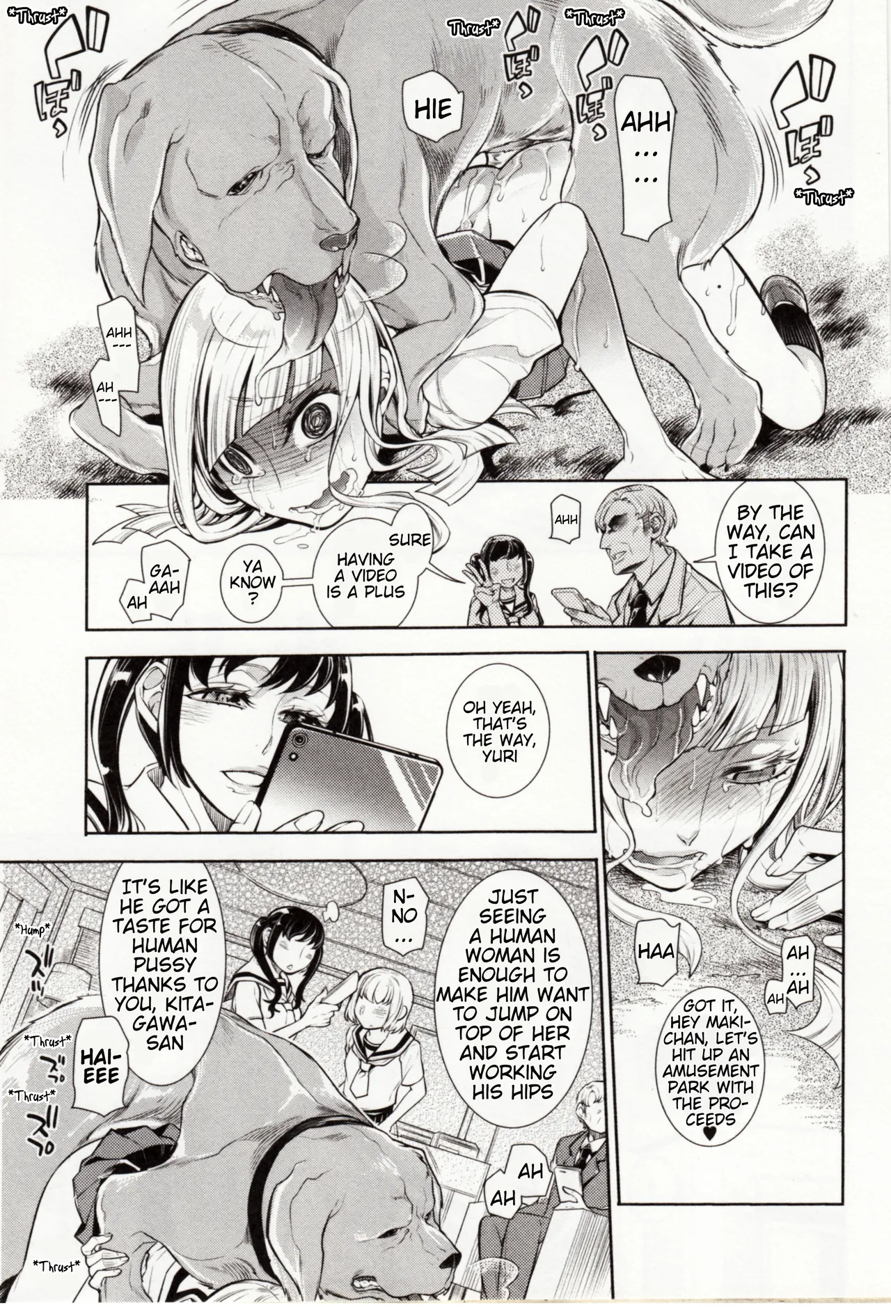 Just Desserts ~Forced Interspecies Mating~ page 15
