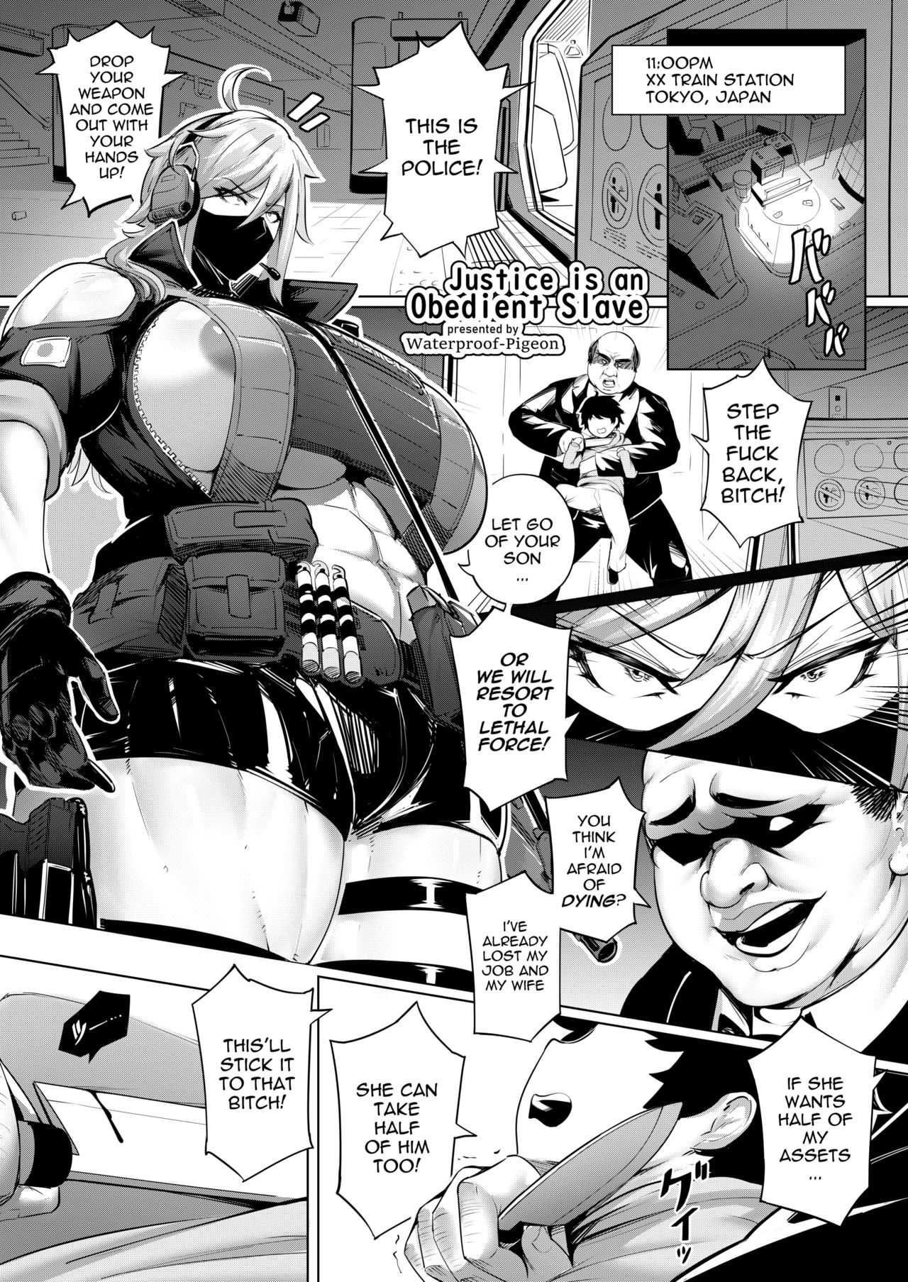 Justice is an Obedient Slave page 1