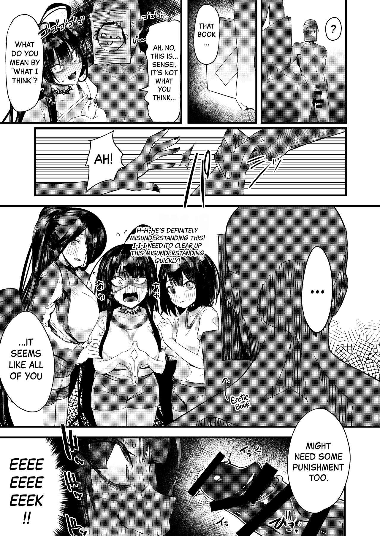 Justice Task Force's Sexual Guidance (Blue Archive) [English] [Black Grimoires] [Digital] page 9