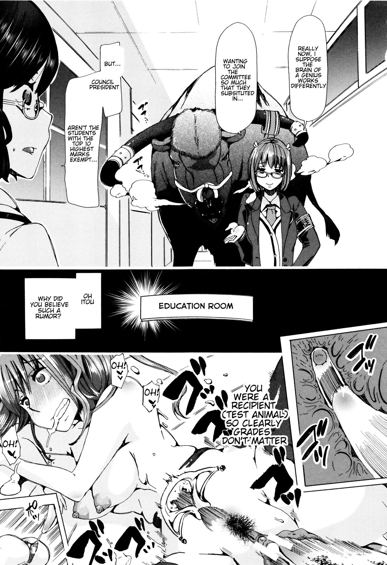 Juukan Kyoushitsu - Bestiality Classroom Ch. 1-5 page 110