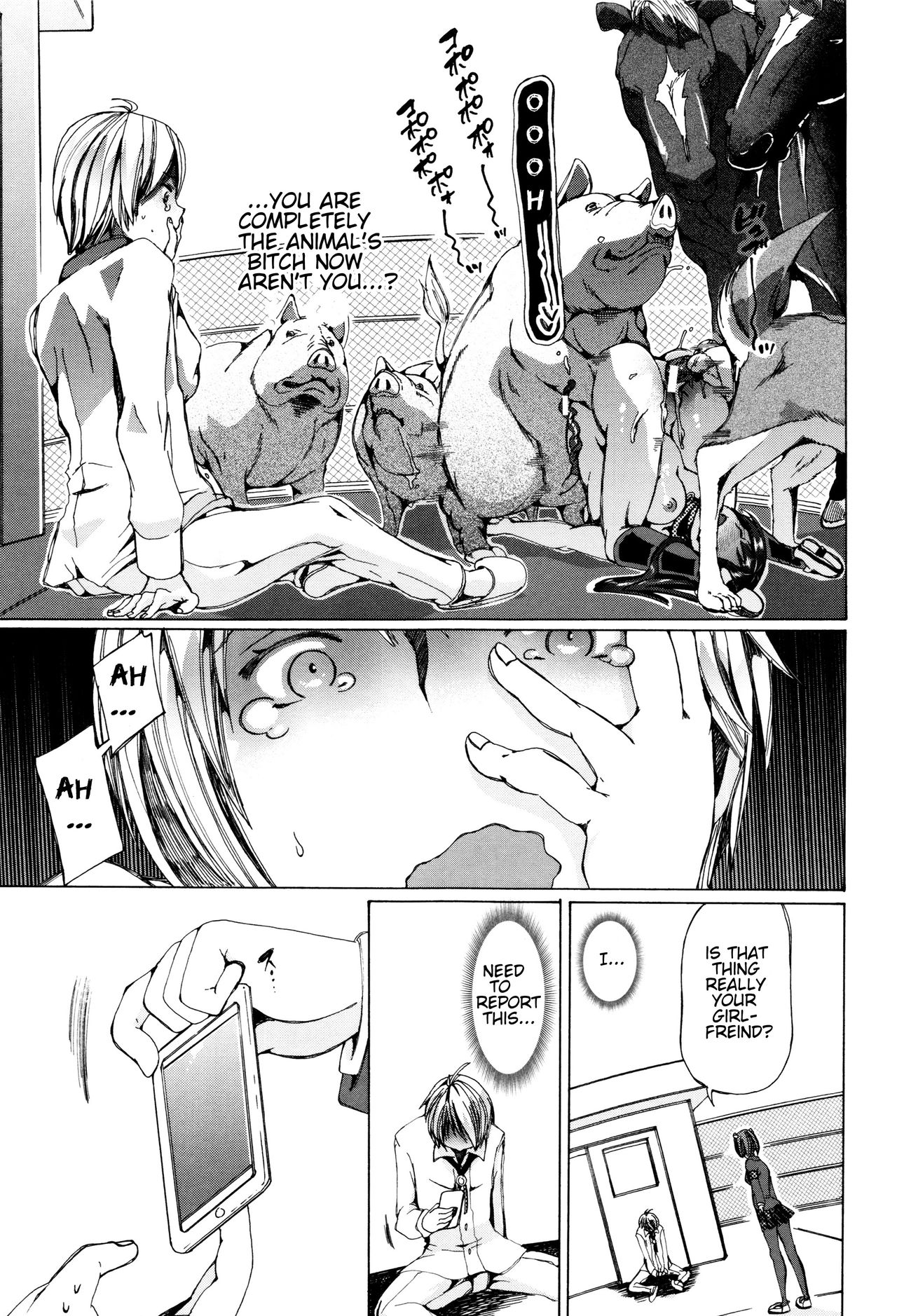 Juukan Kyoushitsu - Bestiality Classroom Ch. 1-5 page 50