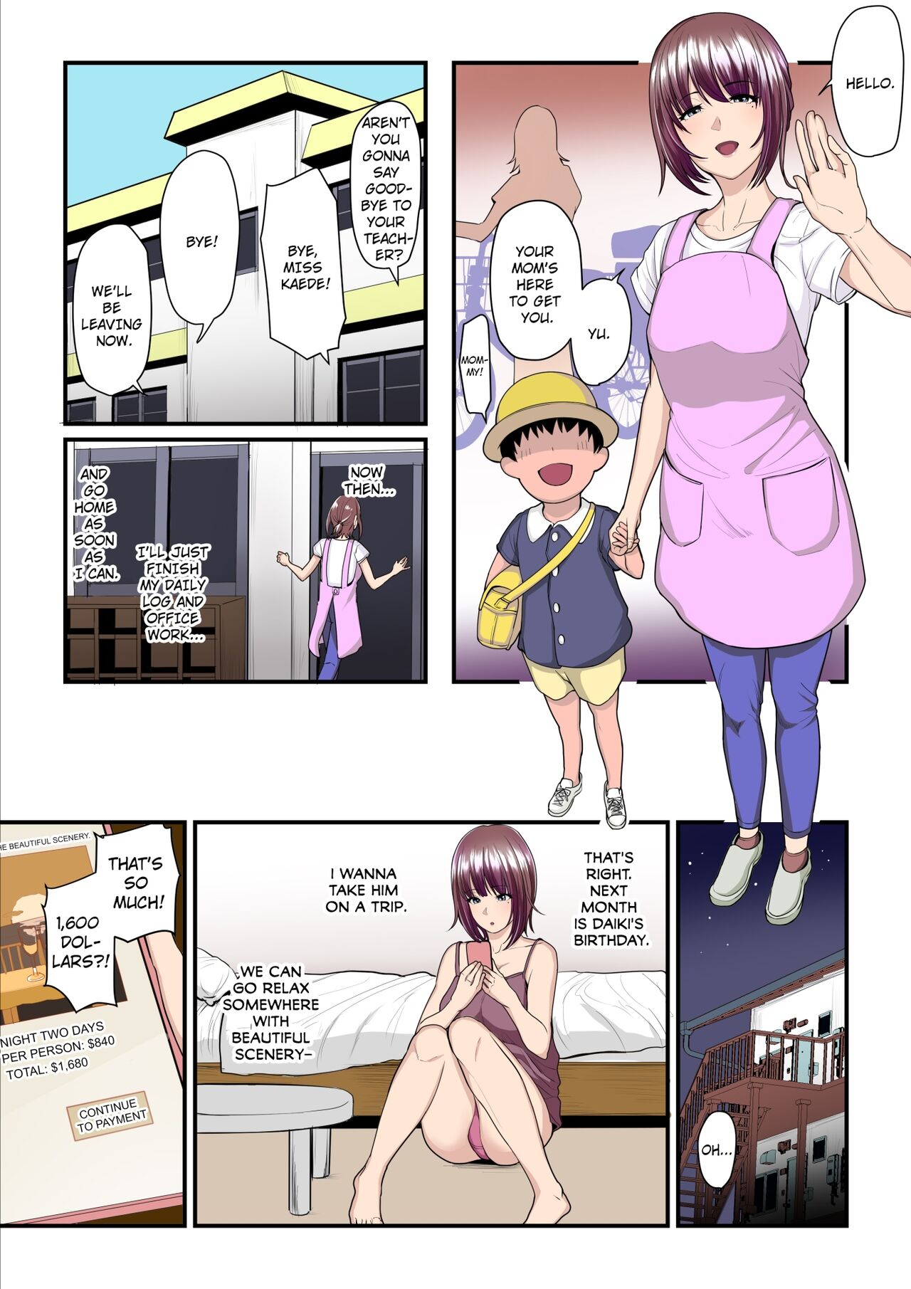 Kaede and Her Sugar Daddy page 4