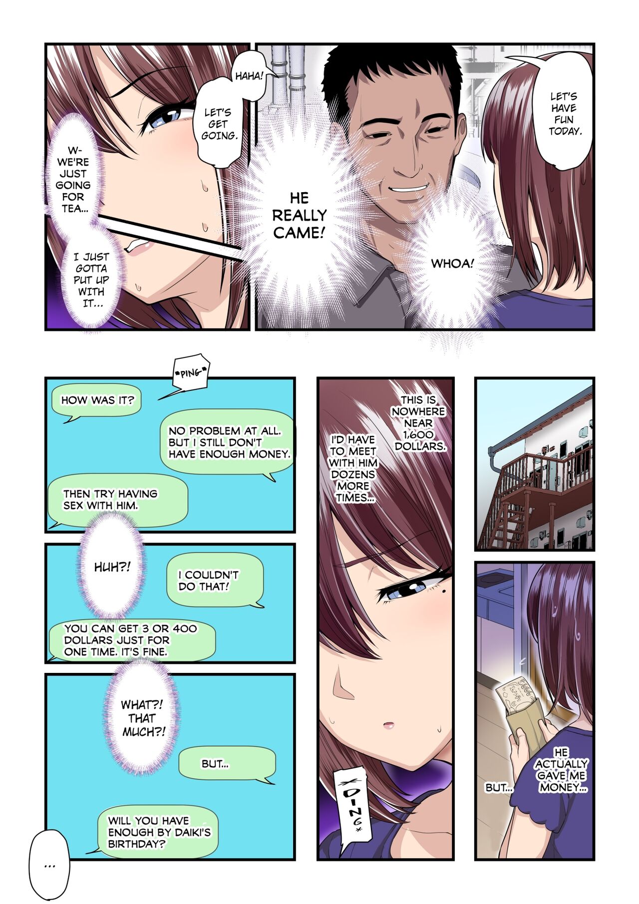 Kaede and Her Sugar Daddy page 6
