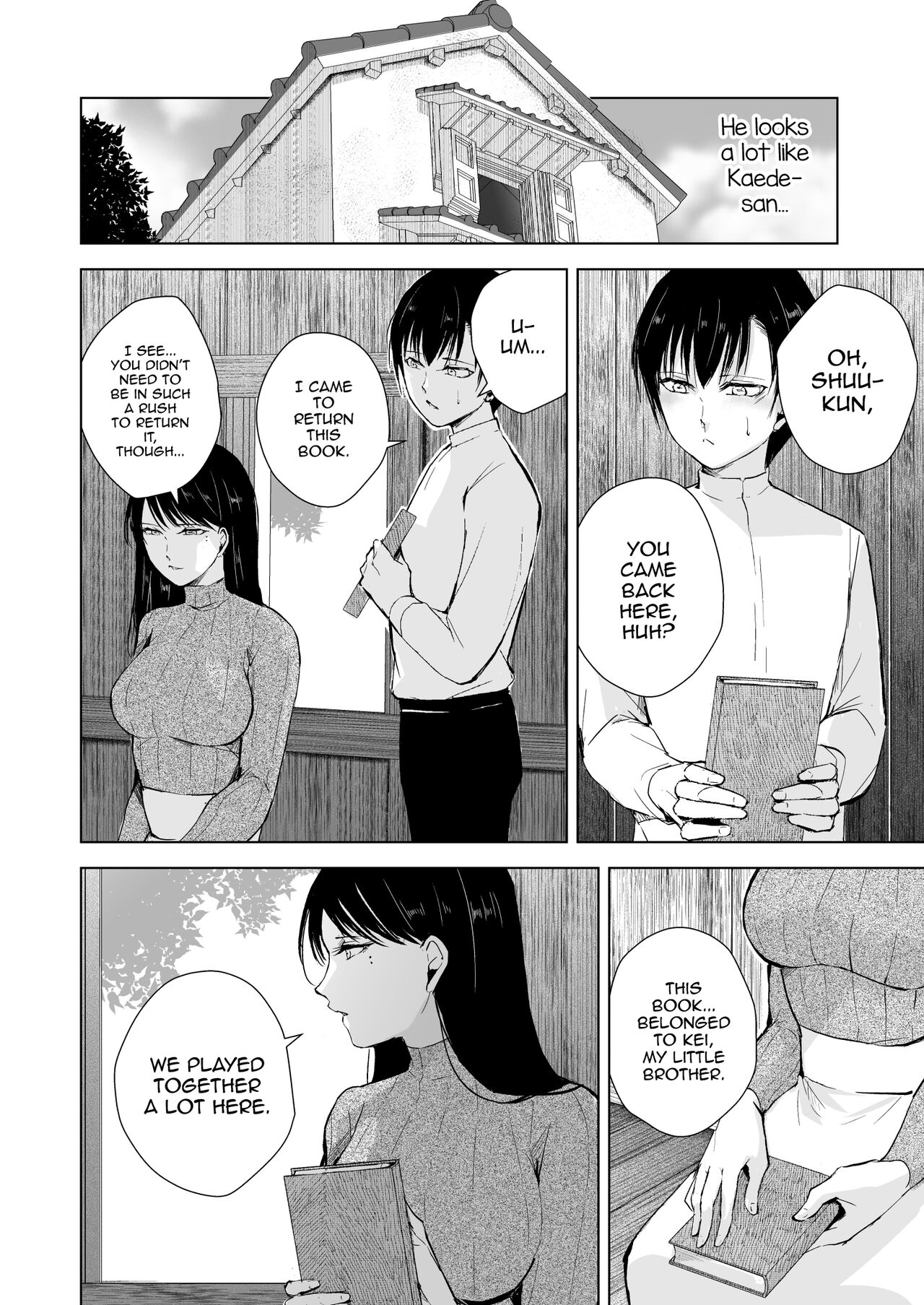 Kaede-san to Kura no Naka page 9