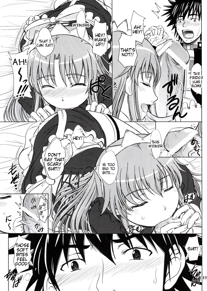 Kagaku to Majutsu no Maid Cafe page 14