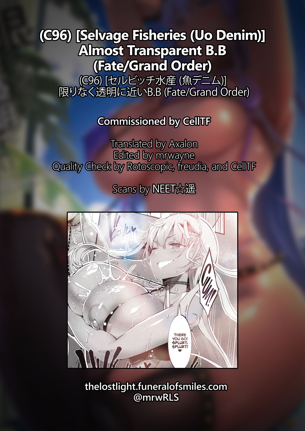 Kagirinaku Toumei ni Chikai B.B - Almost Transparent B,B (Fate/Grand Order) [English] =TLL + mrwayne= page 24