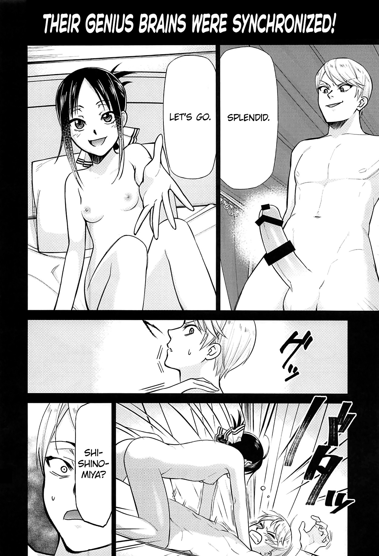 Kaguya-sama Wants to Make Him Cum page 9