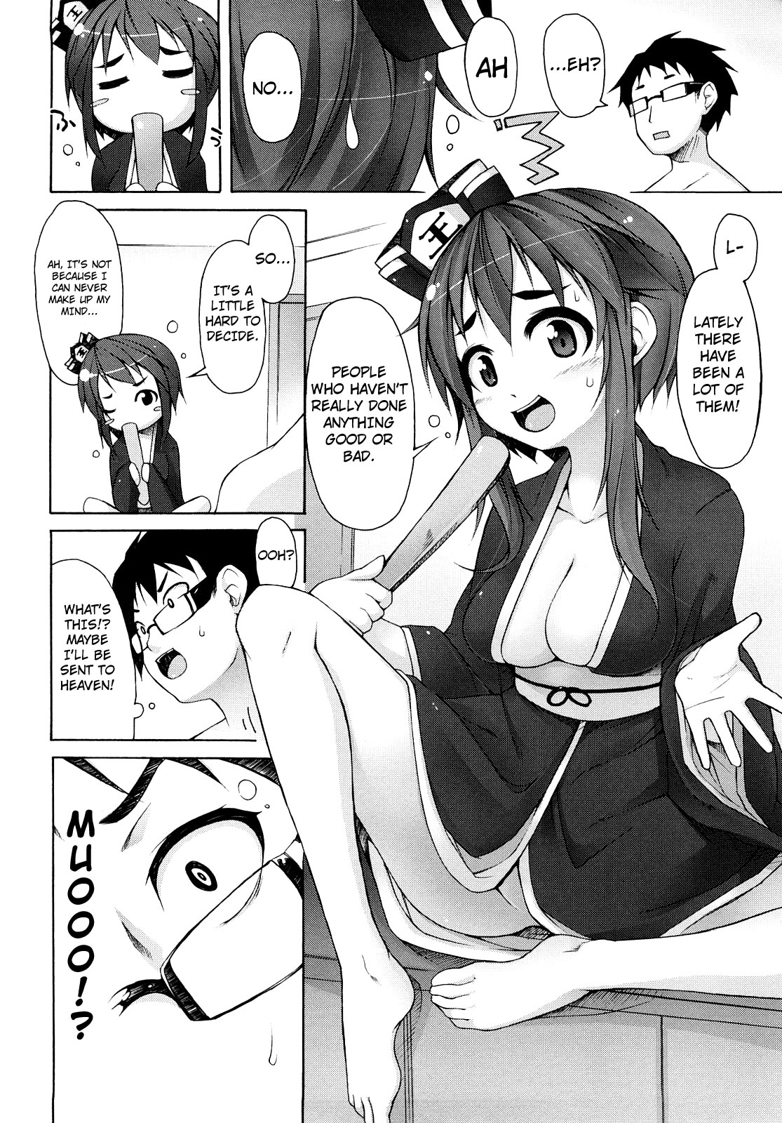 Kaichou no Iinari! page 113