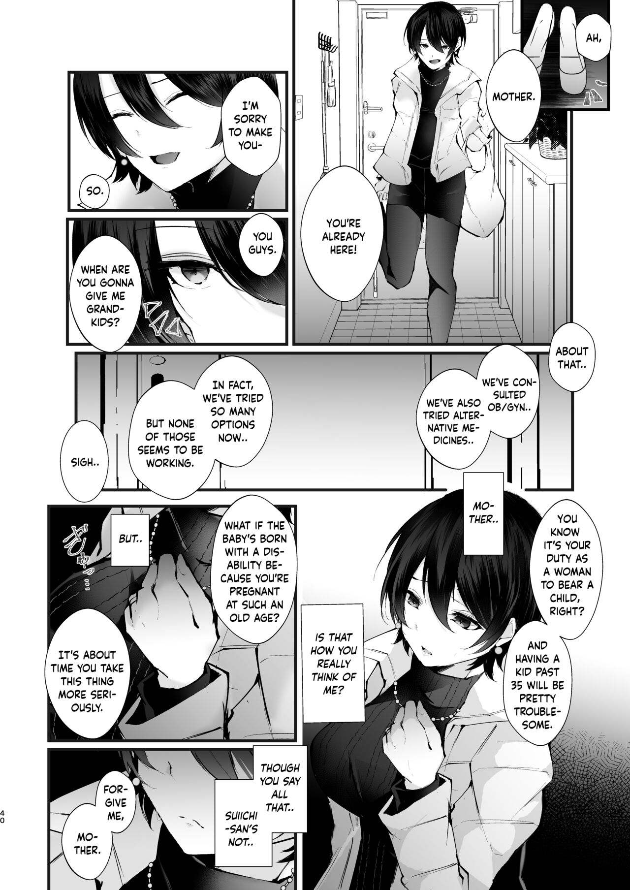 Kakkou no Rakuin ~Ninkatsu Kyonyuu Hitozuma ga Biyaku Jirashi Massage ni Kokomo mo Karada mo Ochiru made~ page 41