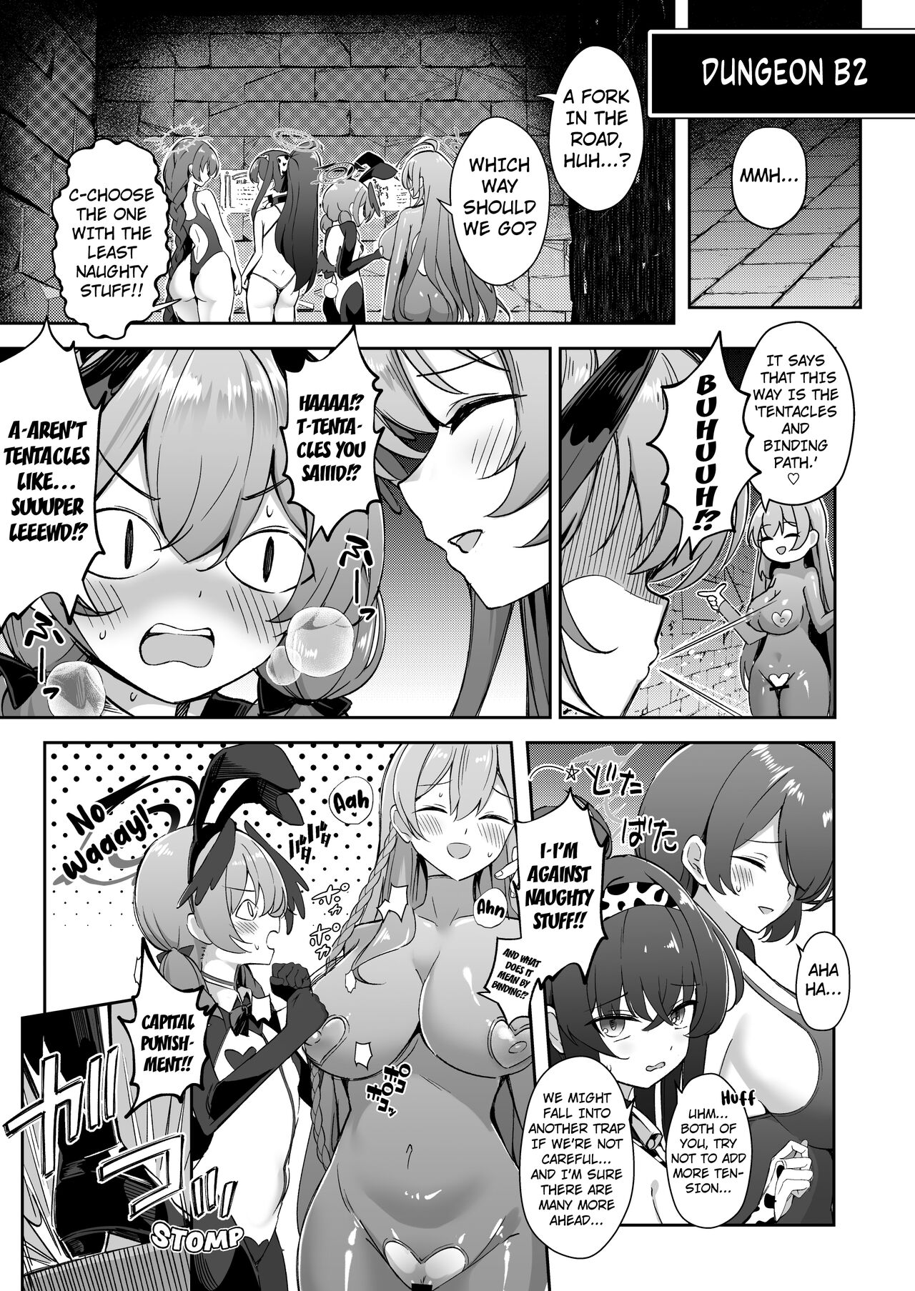 Kakusareshi Archive o Motomete ~Trinity no Ero Trap Dungeon~ page 4