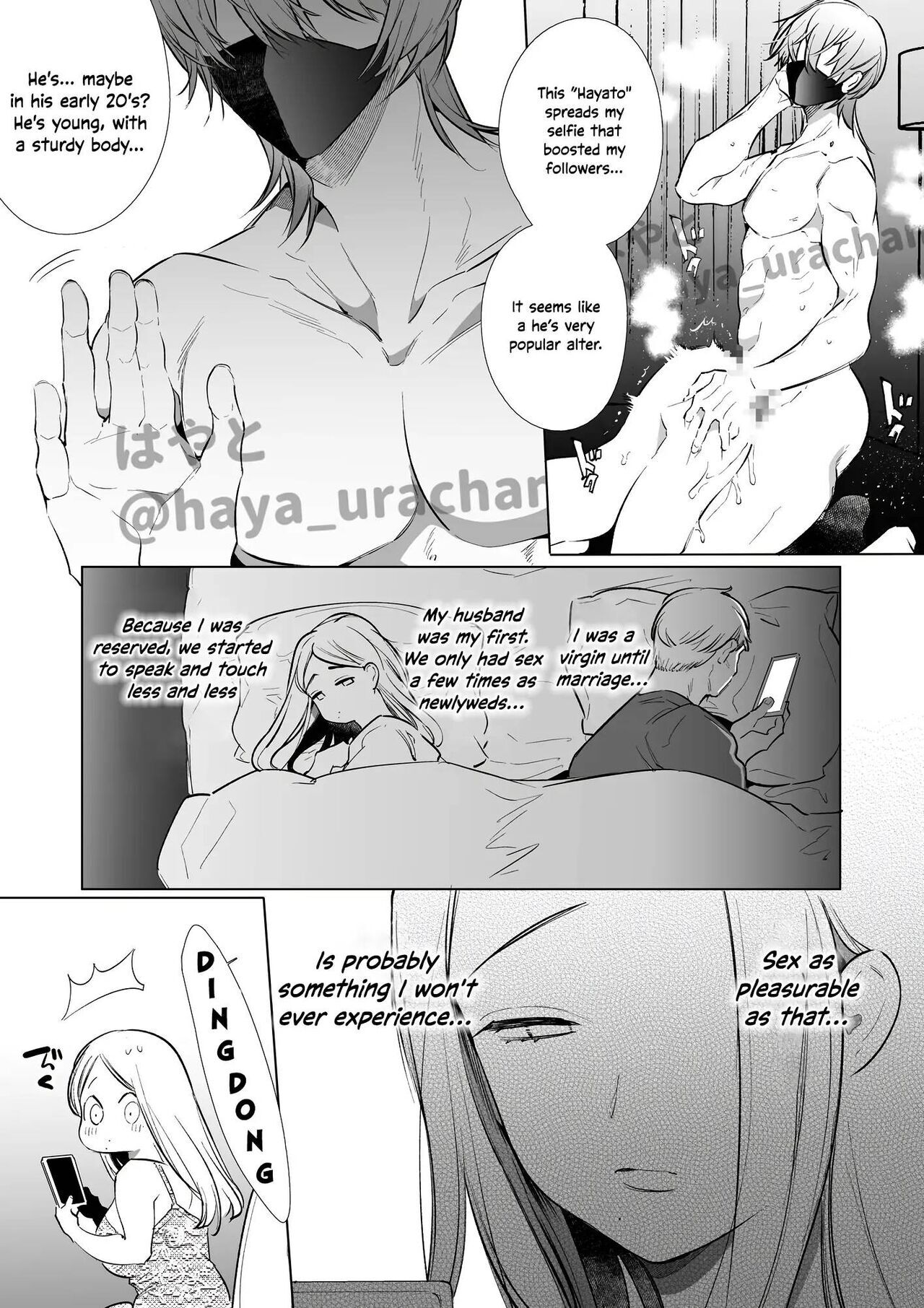 Kana-san NTR ~ Degradation of a Housewife by a Guy in an Alter Account ~ page 10
