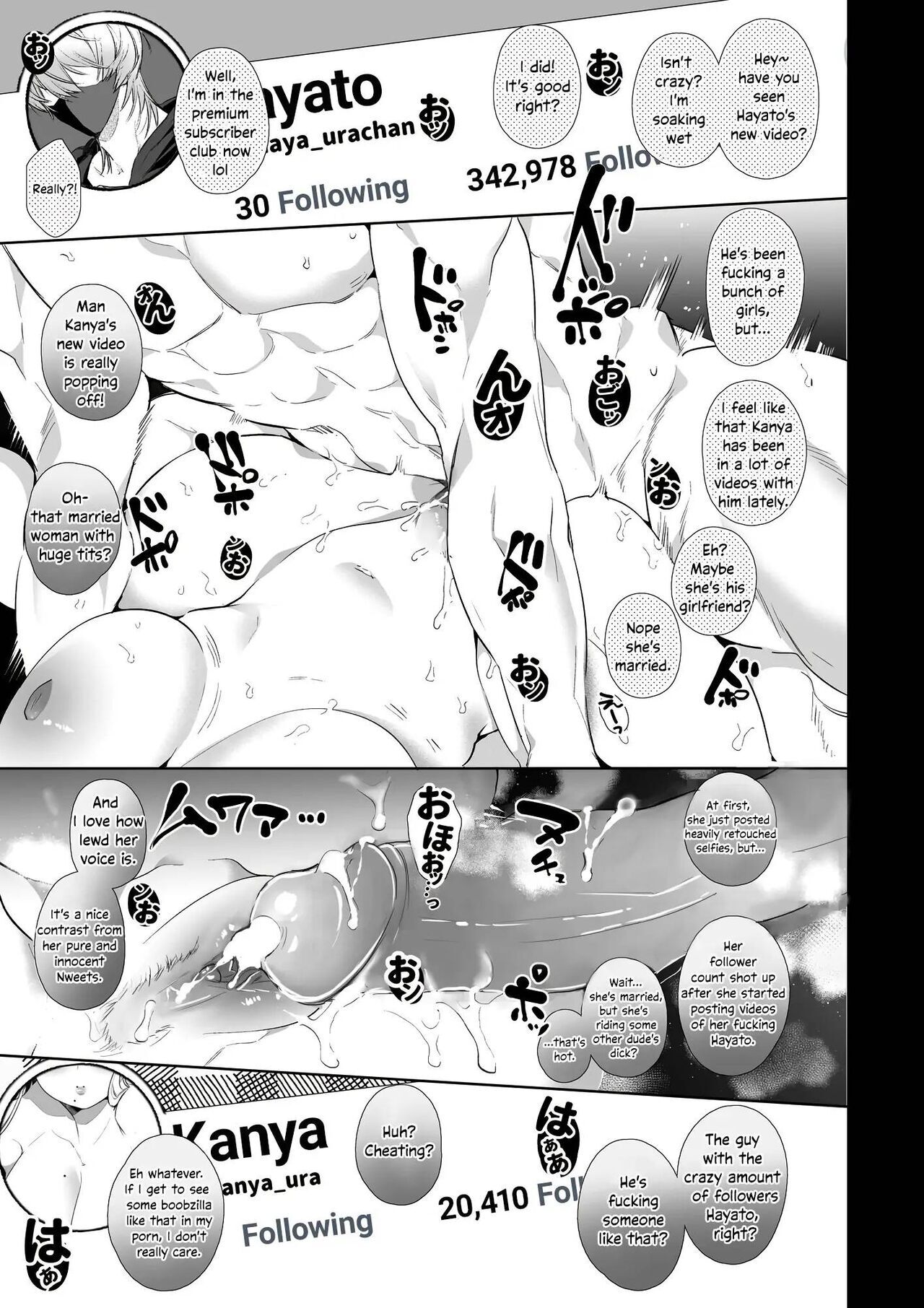 Kana-san NTR ~ Degradation of a Housewife by a Guy in an Alter Account ~ page 2