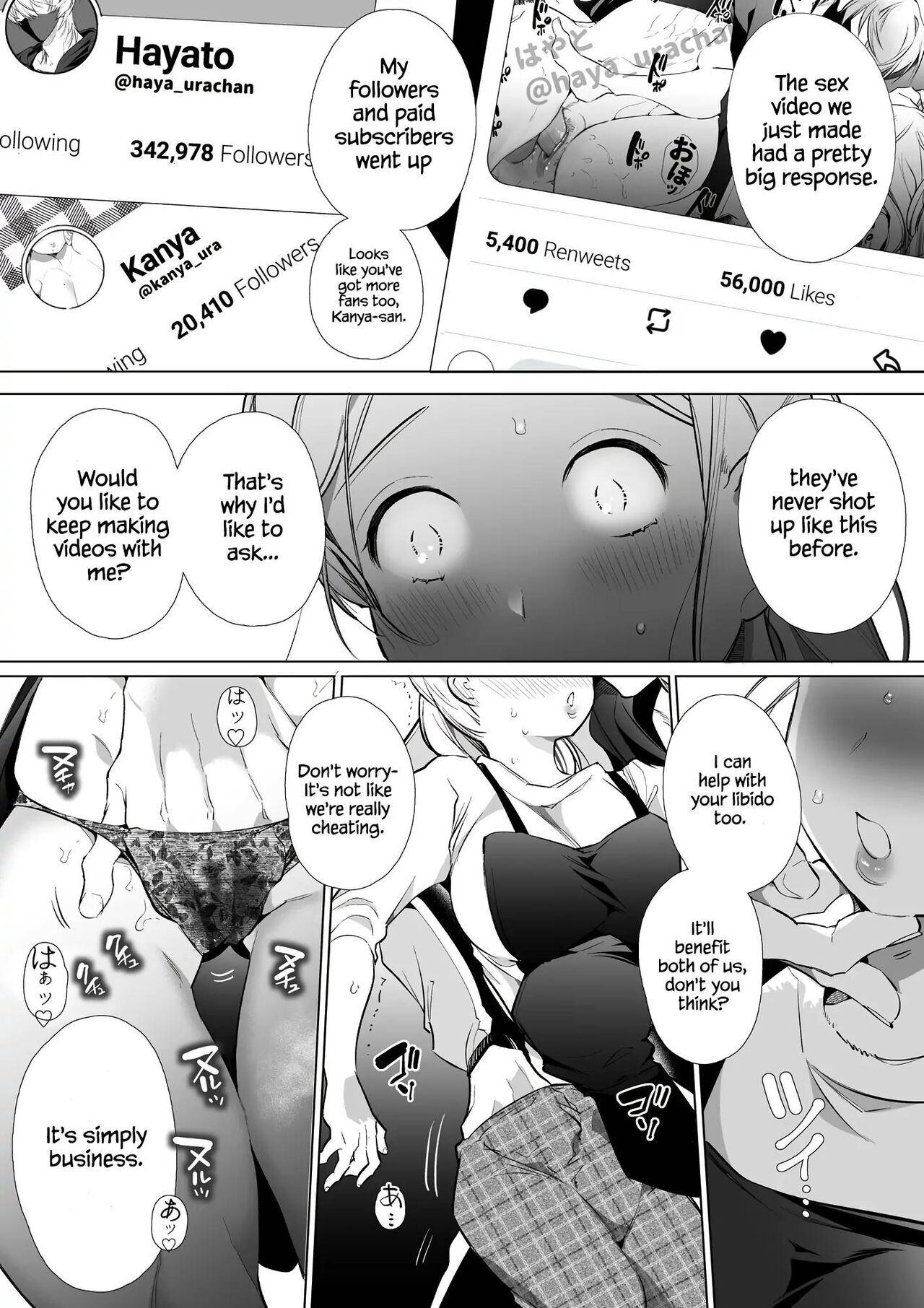 Kana-san NTR ~ Degradation of a Housewife by a Guy in an Alter Account ~ page 36