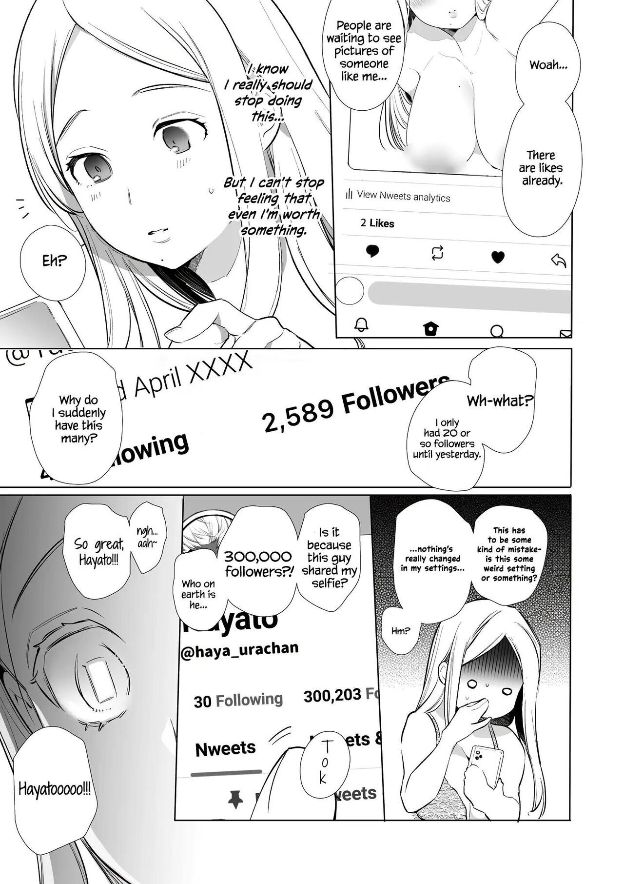 Kana-san NTR ~ Degradation of a Housewife by a Guy in an Alter Account ~ page 8