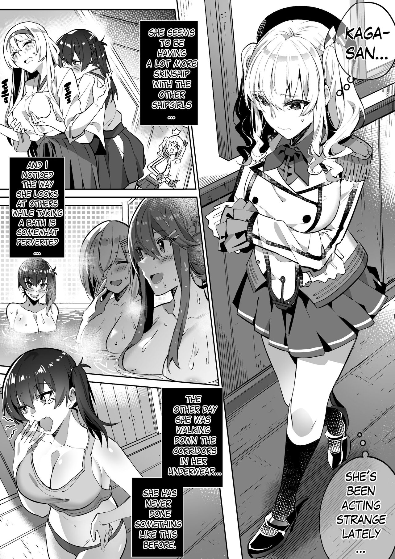 Kancolle Kaga & Kashima Possession page 1
