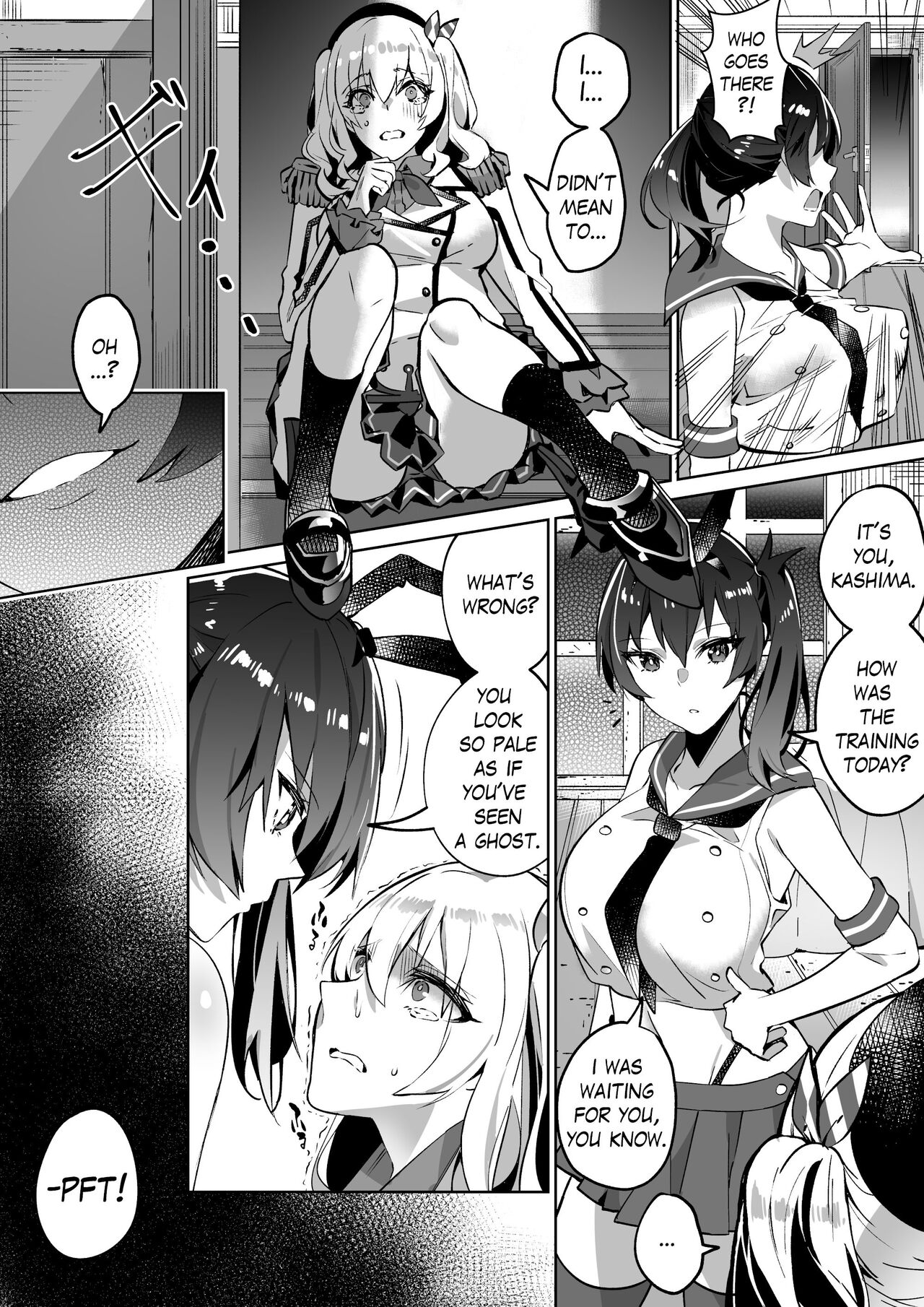 Kancolle Kaga & Kashima Possession page 4
