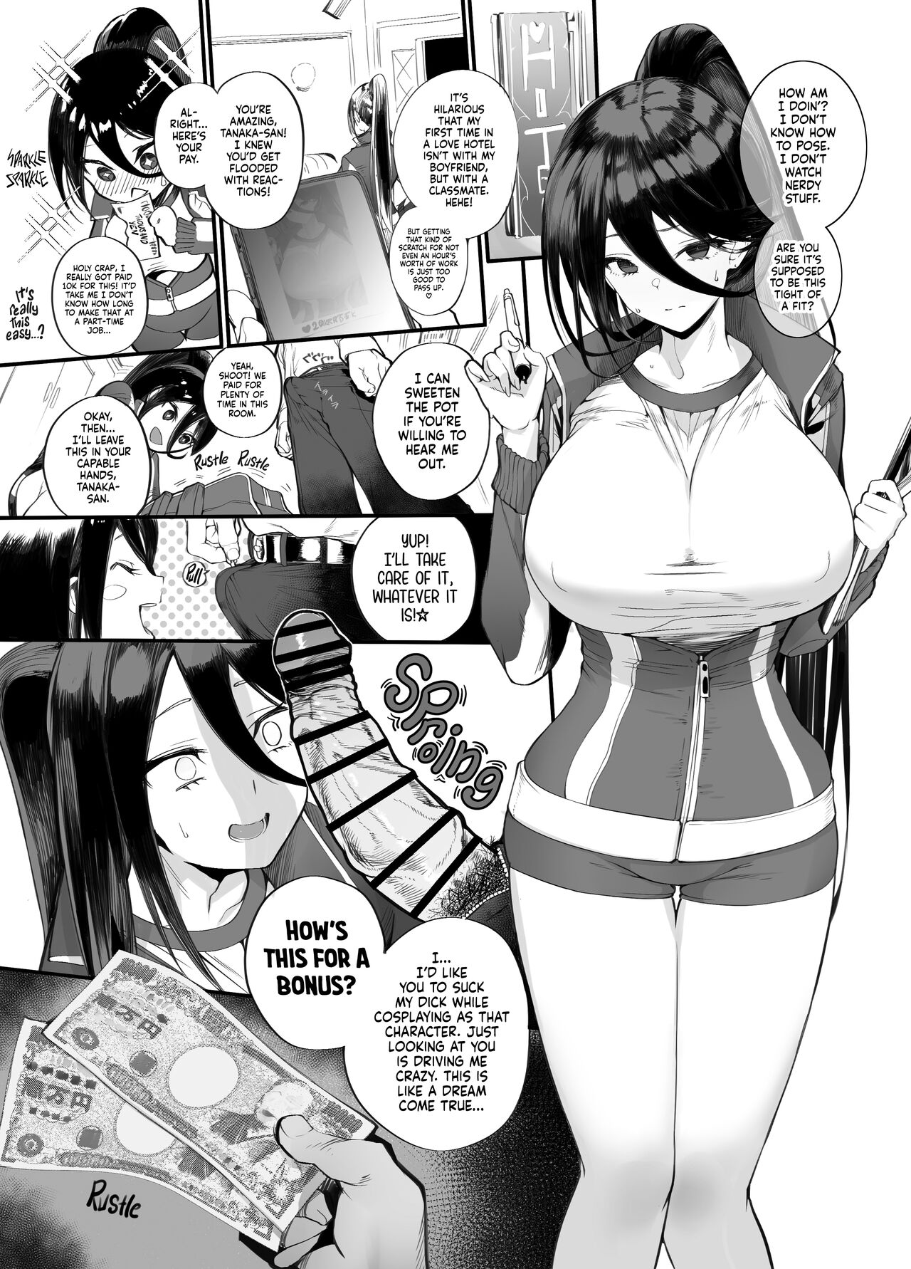 Kane sae Haraeba, Cosplay demo Hamete mo Kureru Gal o Te ni Iremashita｜Found Myself a Gyaru That's Down to Cosplay and Even Fuck For Money page 41