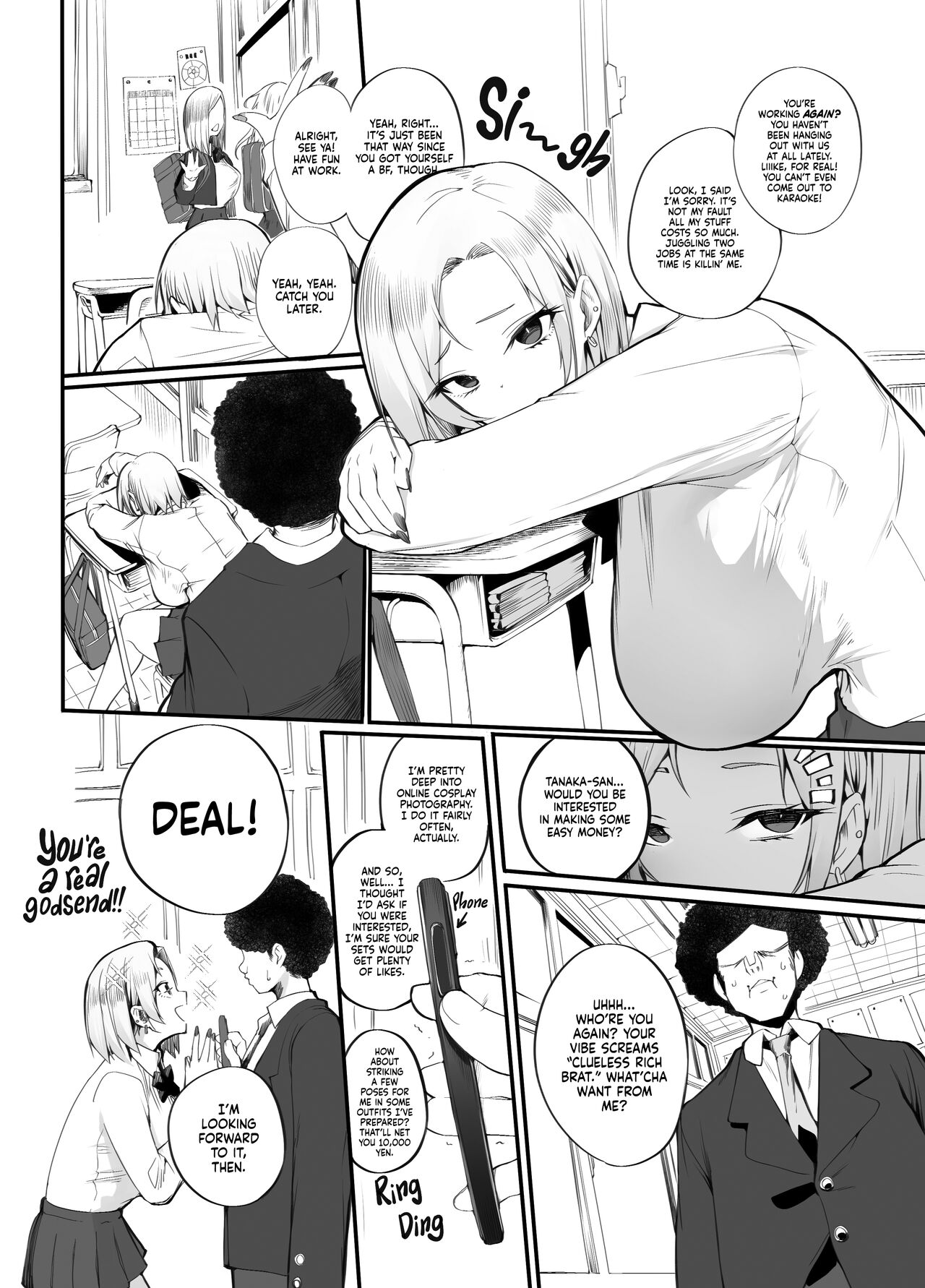 Kane sae Haraeba, Cosplay demo Hamete mo Kureru Gal o Te ni Iremashita｜Found Myself a Gyaru That's Down to Cosplay and Even Fuck For Money page 8