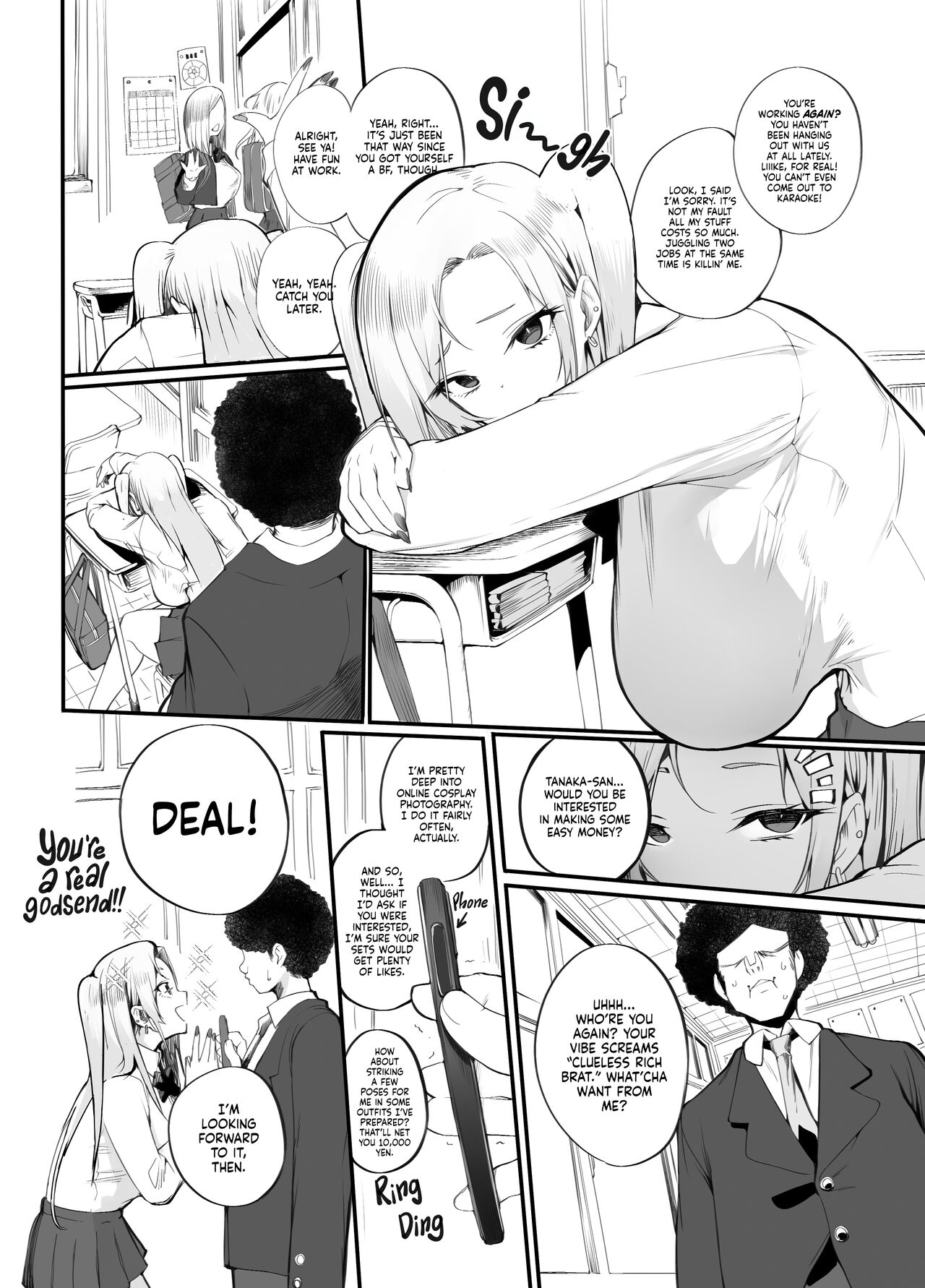 Kane sae Haraeba, Cosplay demo Hamete mo Kureru Gal o Te ni Iremashita｜Found Myself a Gyaru That's Down to Cosplay and Even Fuck For Money page 40