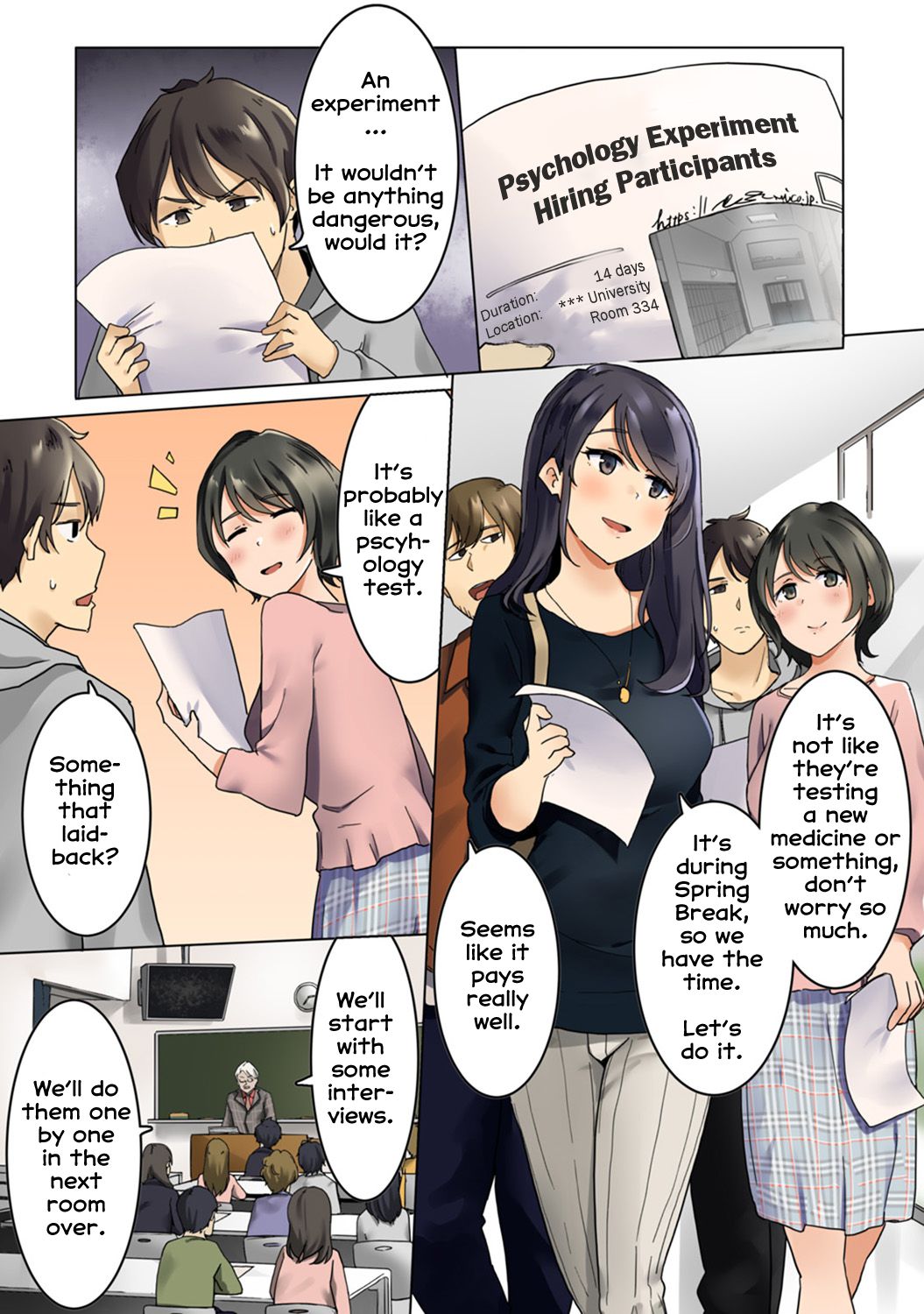 Kangoku Zemi Kanshu ni Zettai Fukujuu o Shiirarete... Ch.1 page 1