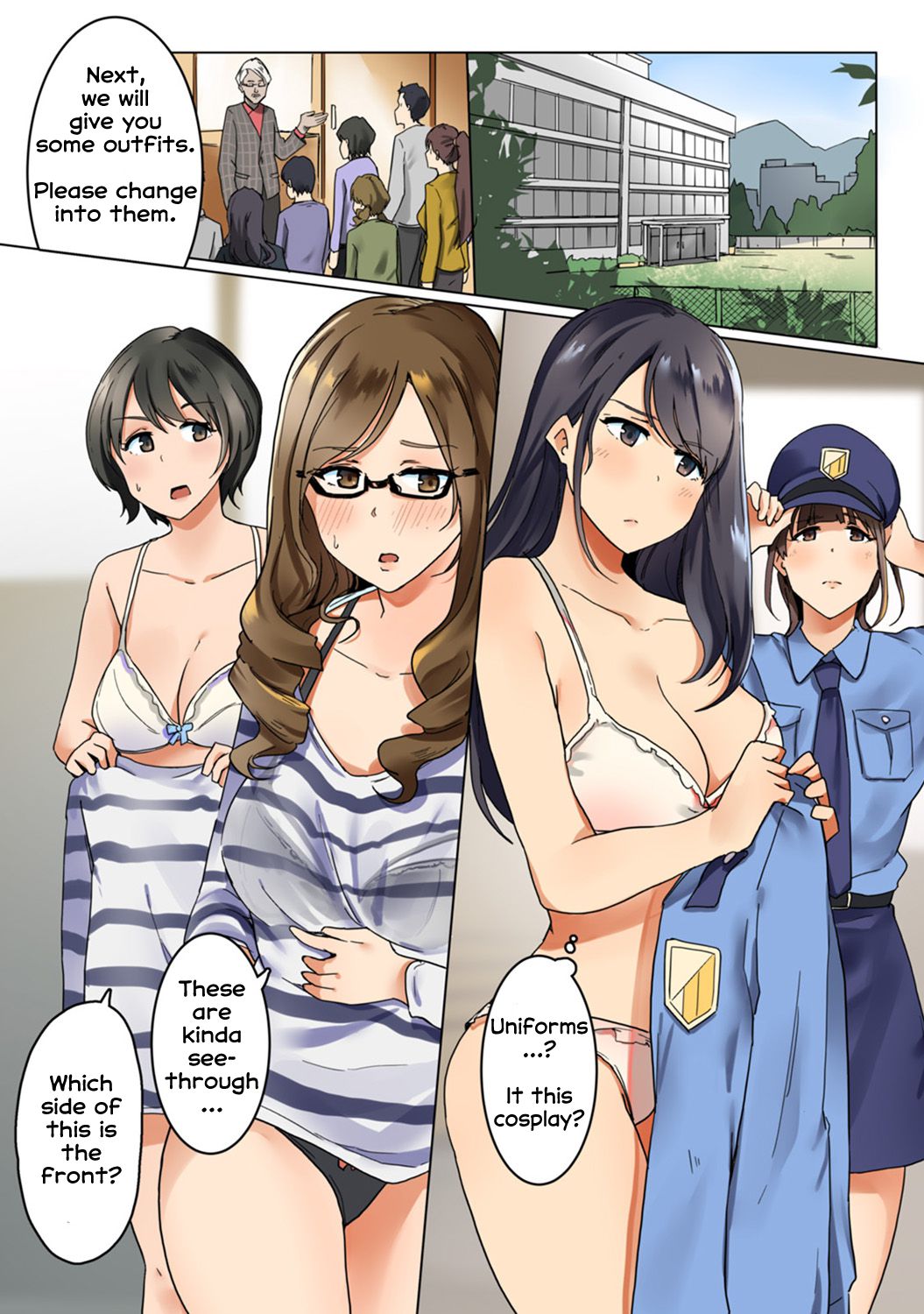 Kangoku Zemi Kanshu ni Zettai Fukujuu o Shiirarete... Ch.1 page 3