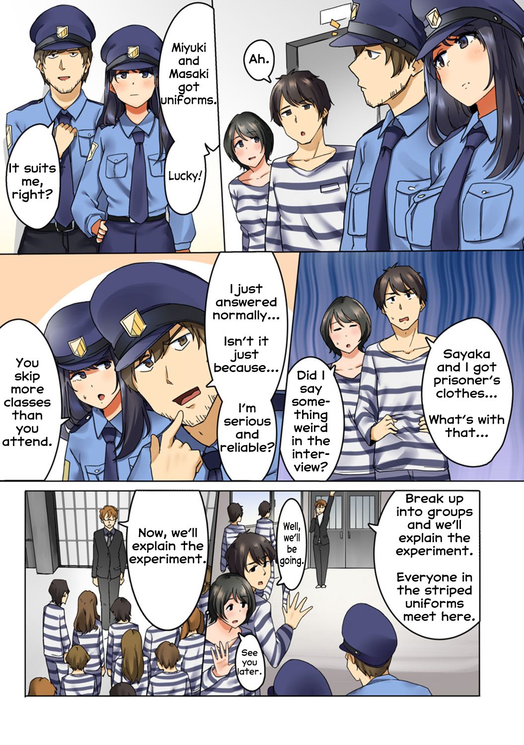Kangoku Zemi Kanshu ni Zettai Fukujuu o Shiirarete... Ch.1 page 4