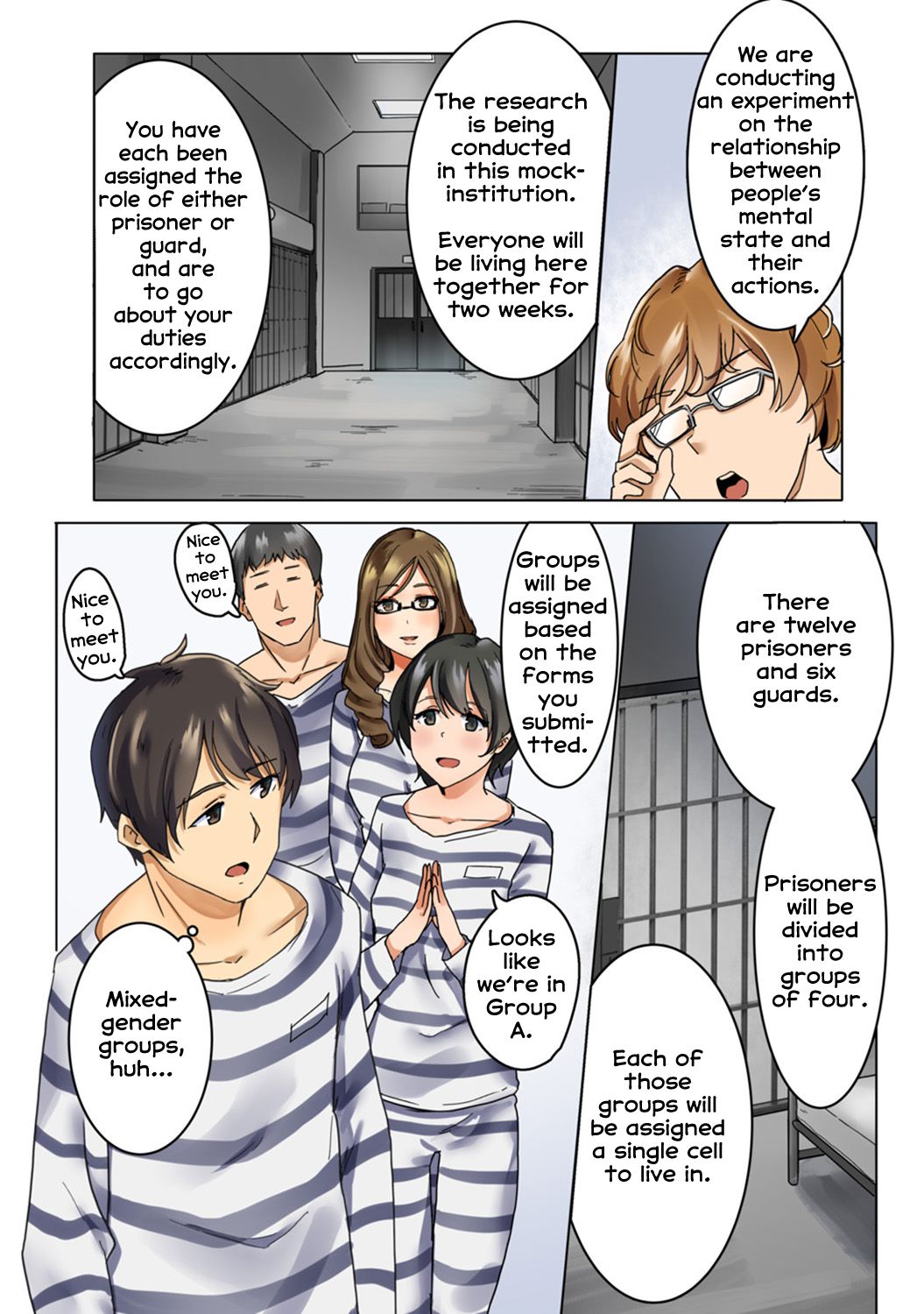 Kangoku Zemi Kanshu ni Zettai Fukujuu o Shiirarete... Ch.1 page 5
