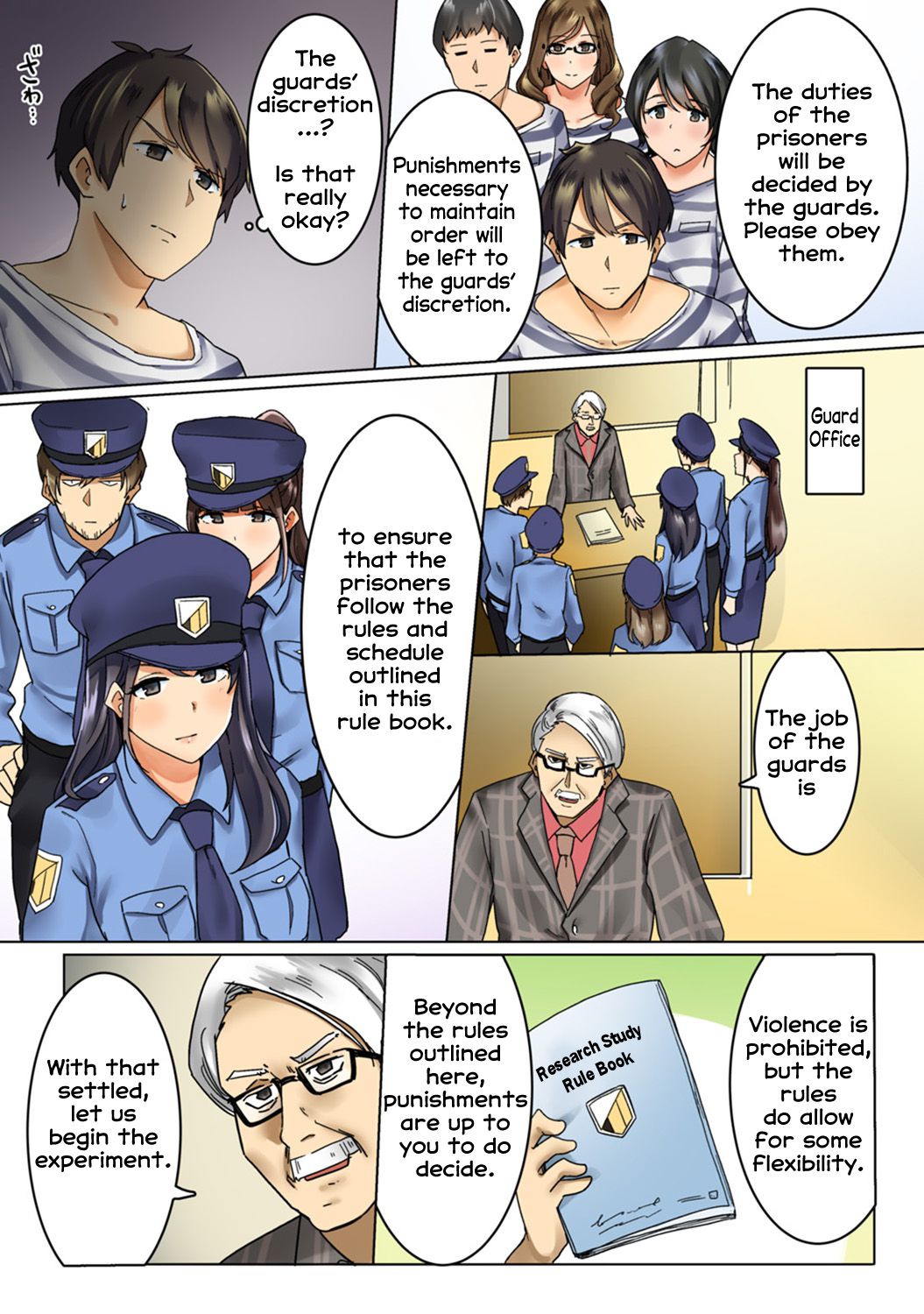 Kangoku Zemi Kanshu ni Zettai Fukujuu o Shiirarete... Ch.1 page 6